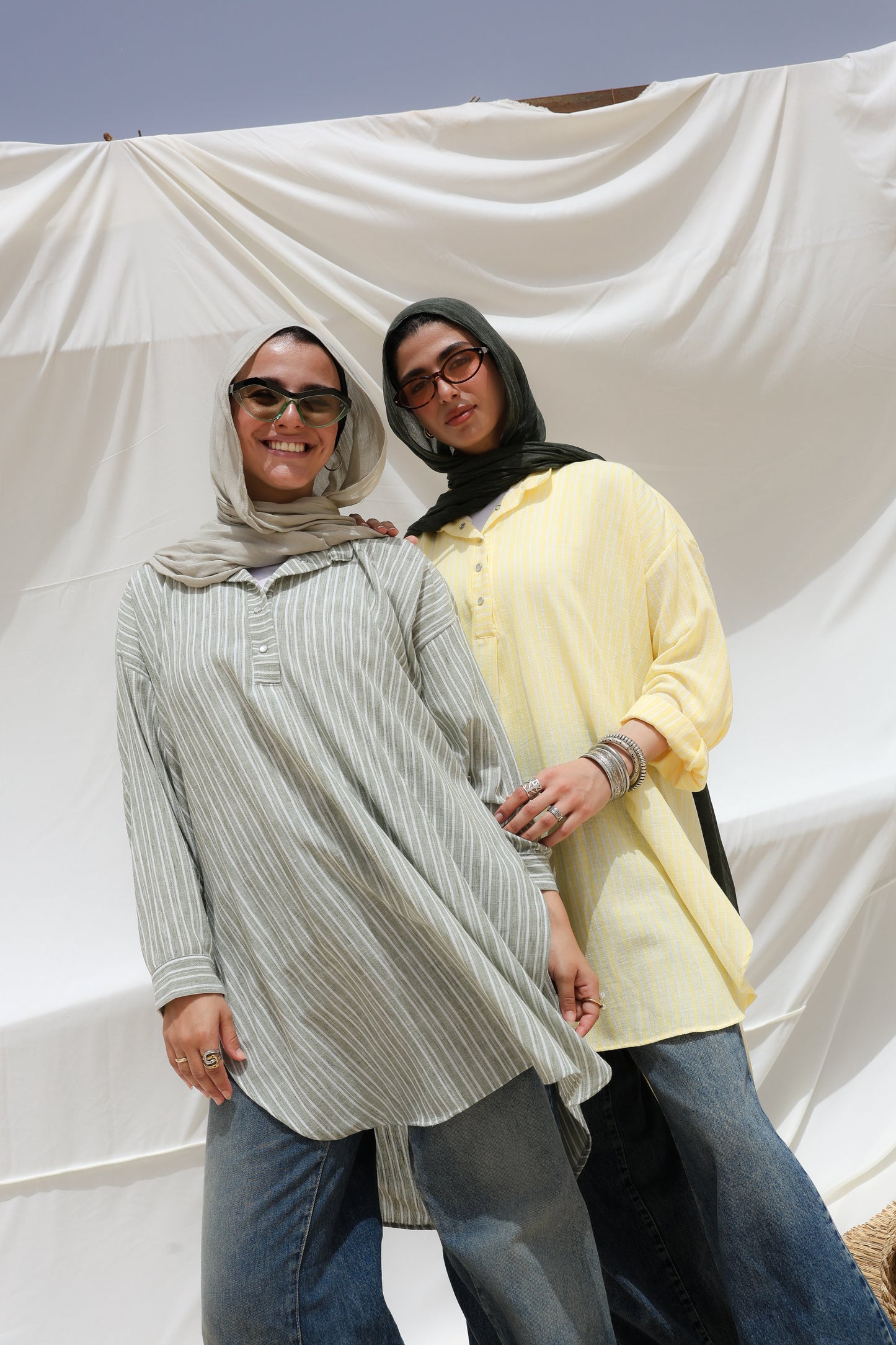 Breeze High Low Top in Yellow