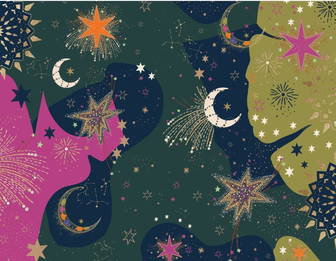 Starry printed Shawl