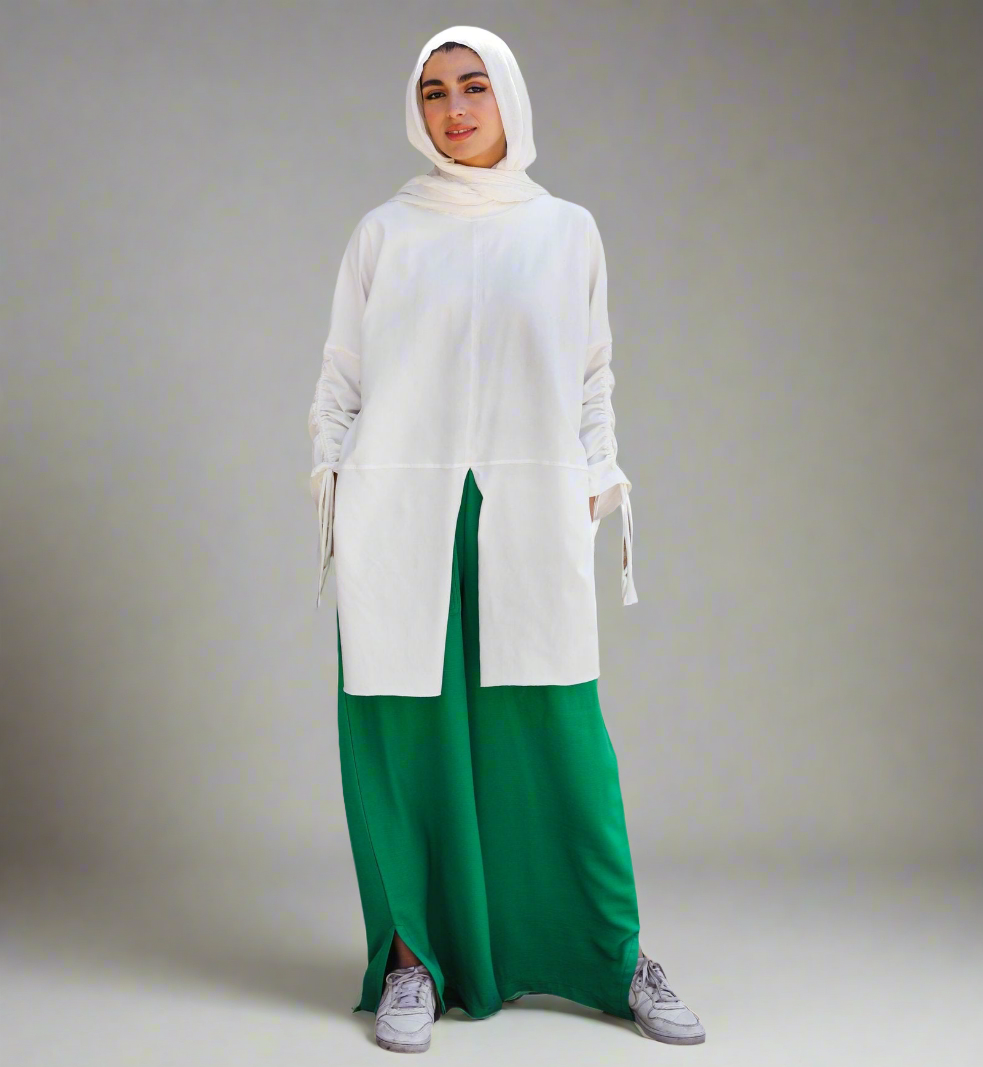 Arm Strings Cotton Top In Off White