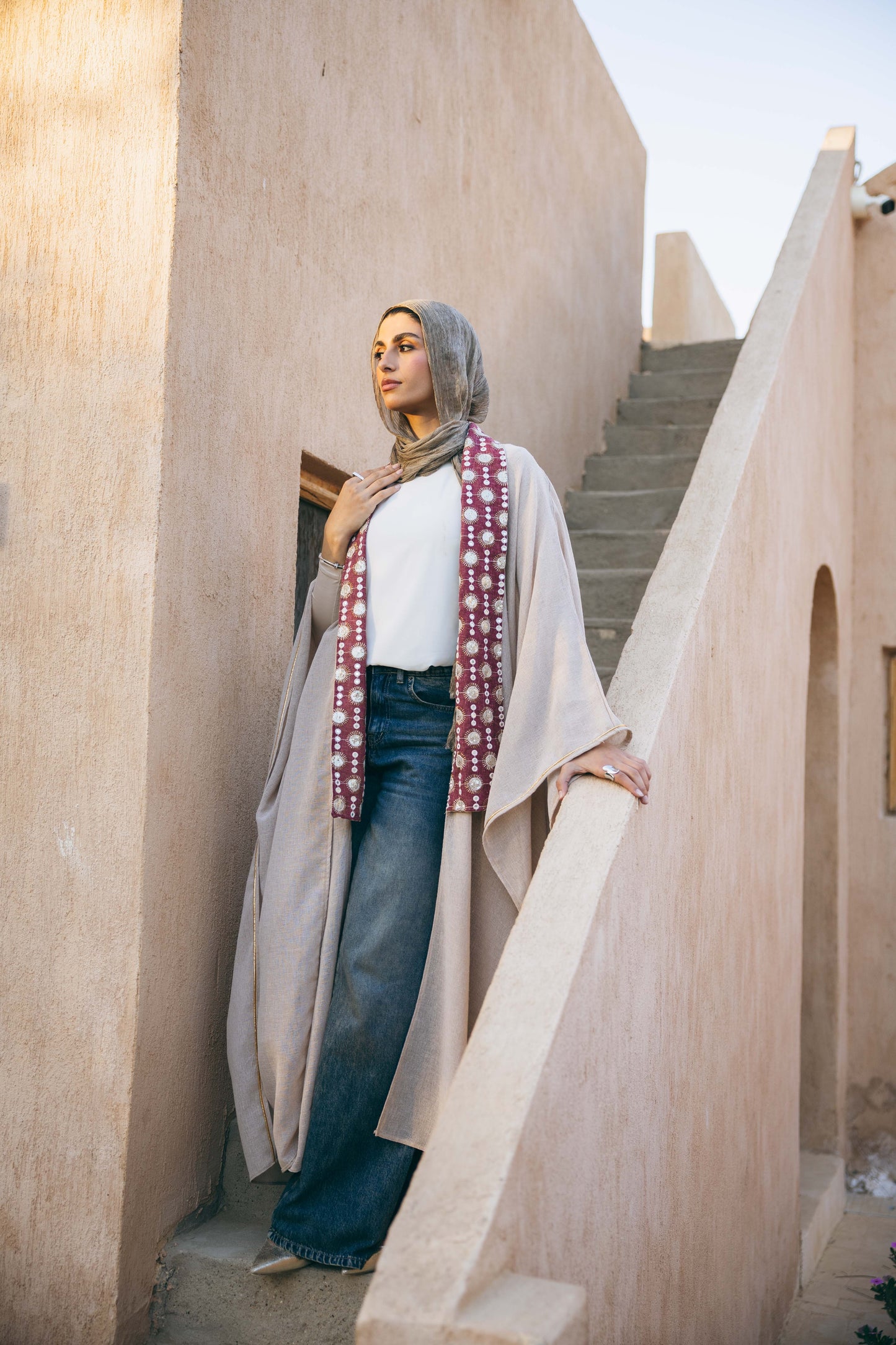 Rokayea Linen Kaftan