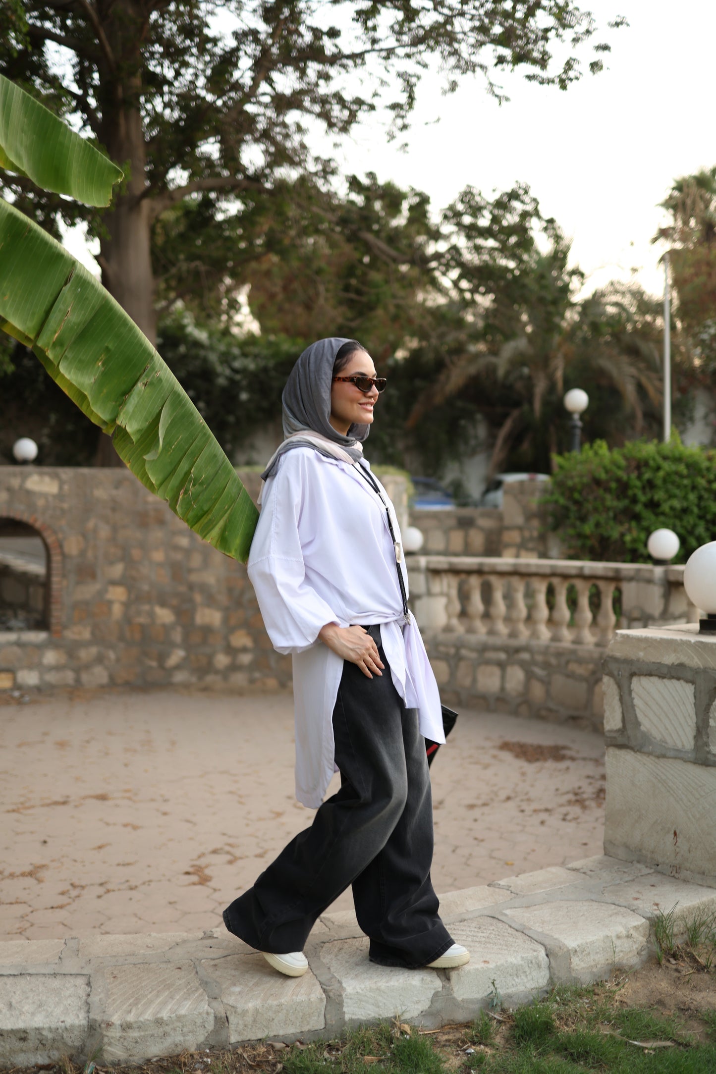 Puffy Sleeves Shirt in White
