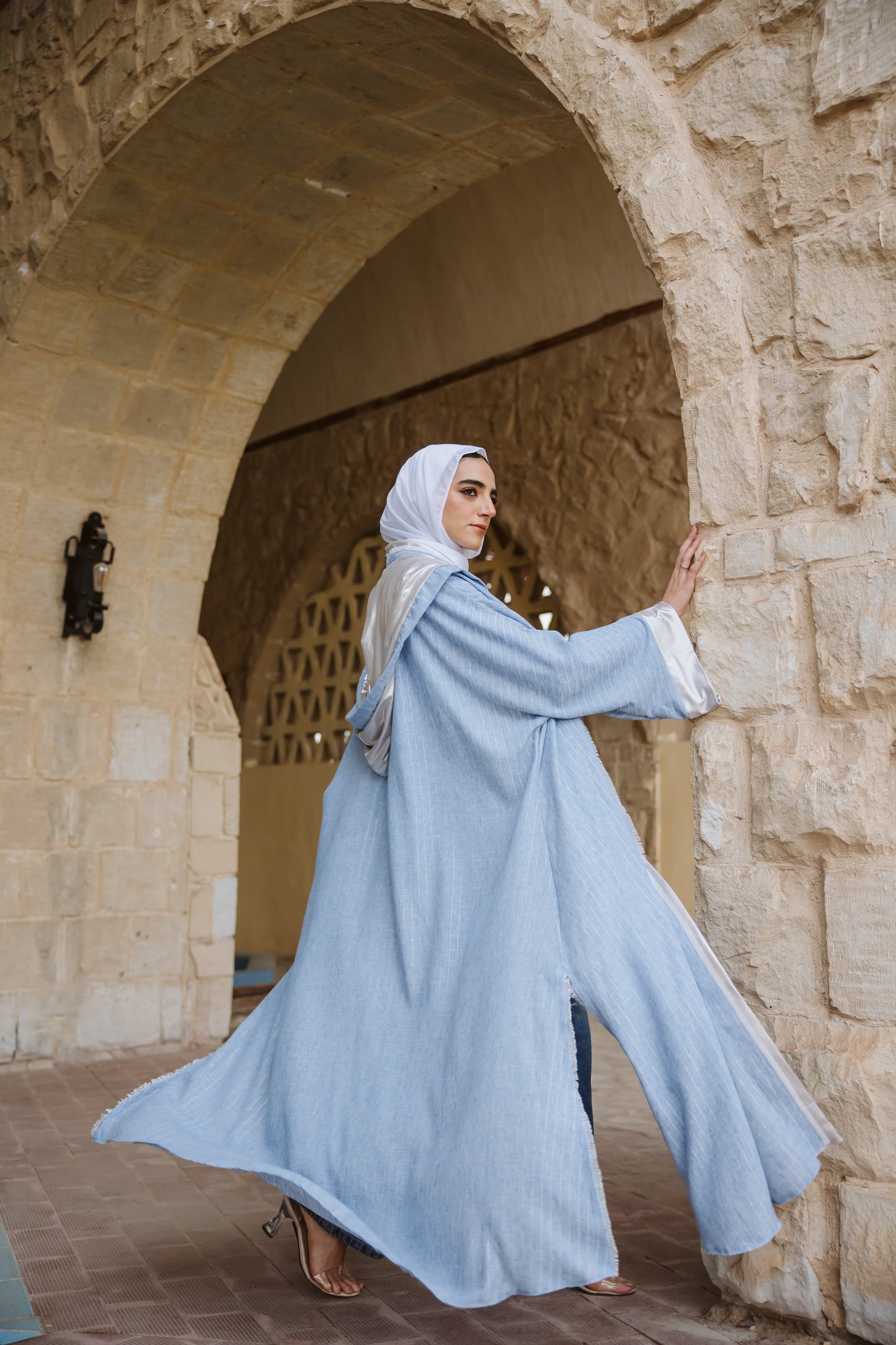 Azziza Linen Kaftan