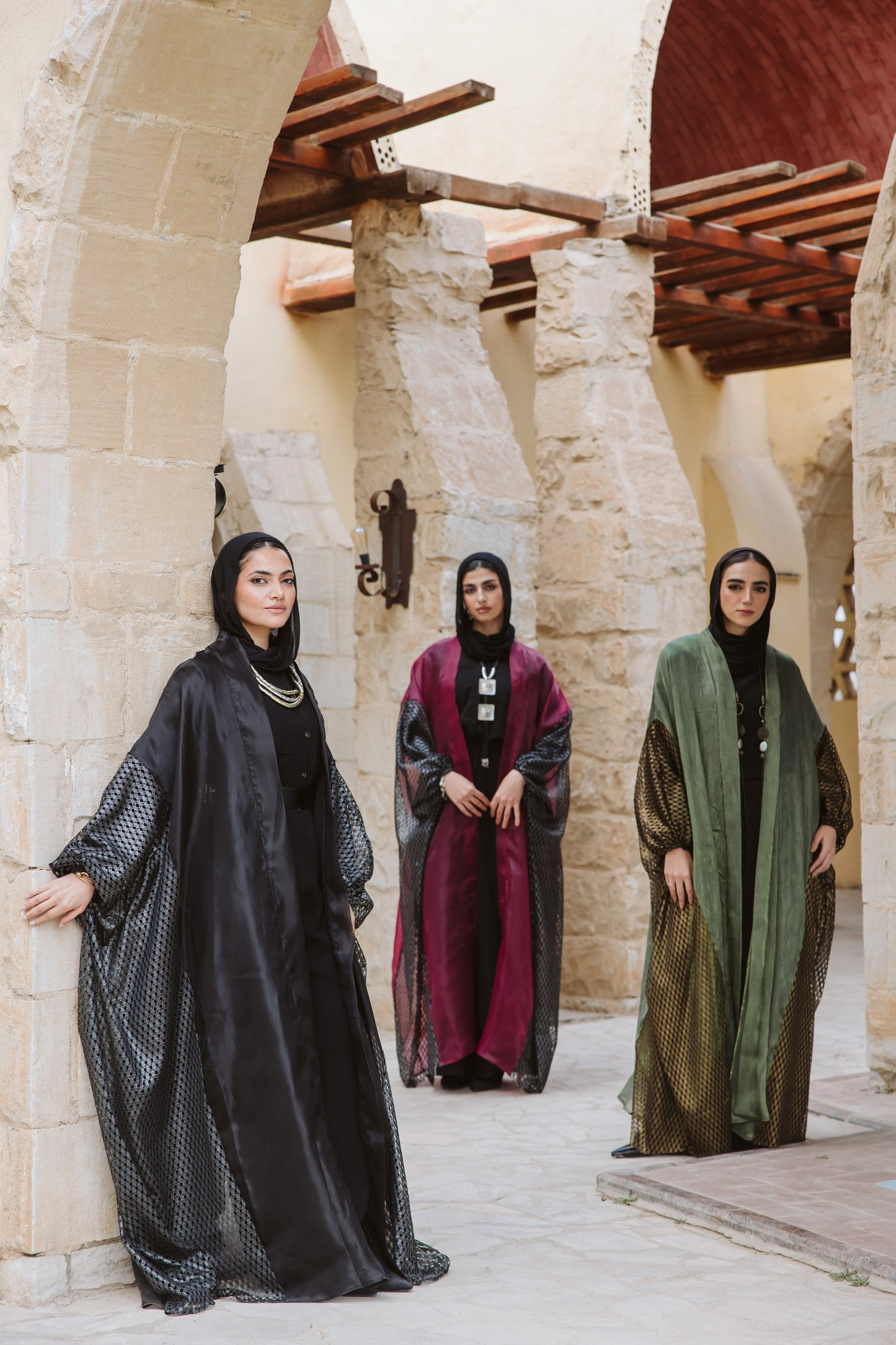 Qasr Kaftan in Olive