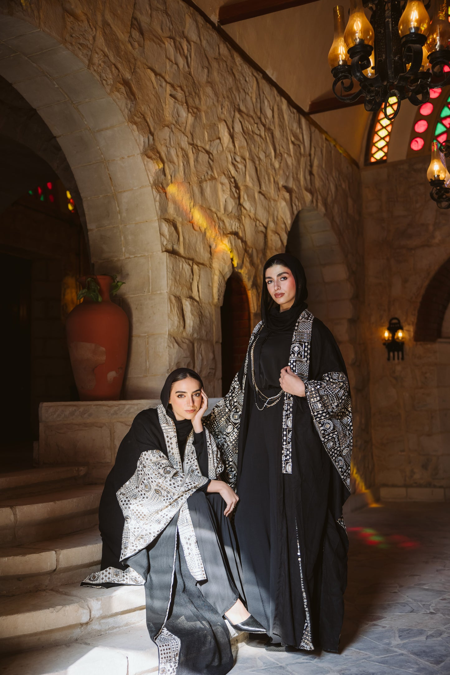 Zumuruda Kaftan in Beige