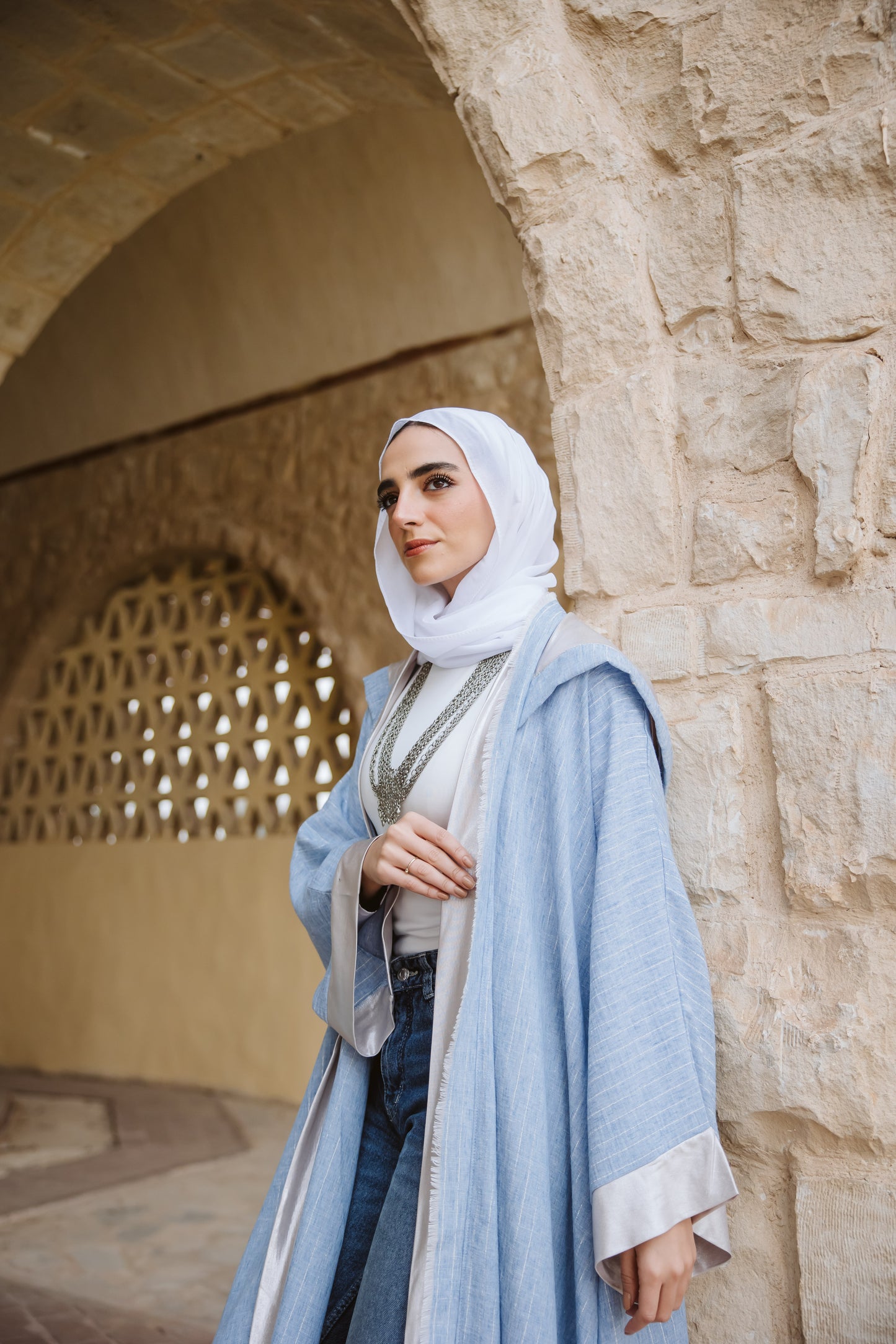 Azziza Linen Kaftan
