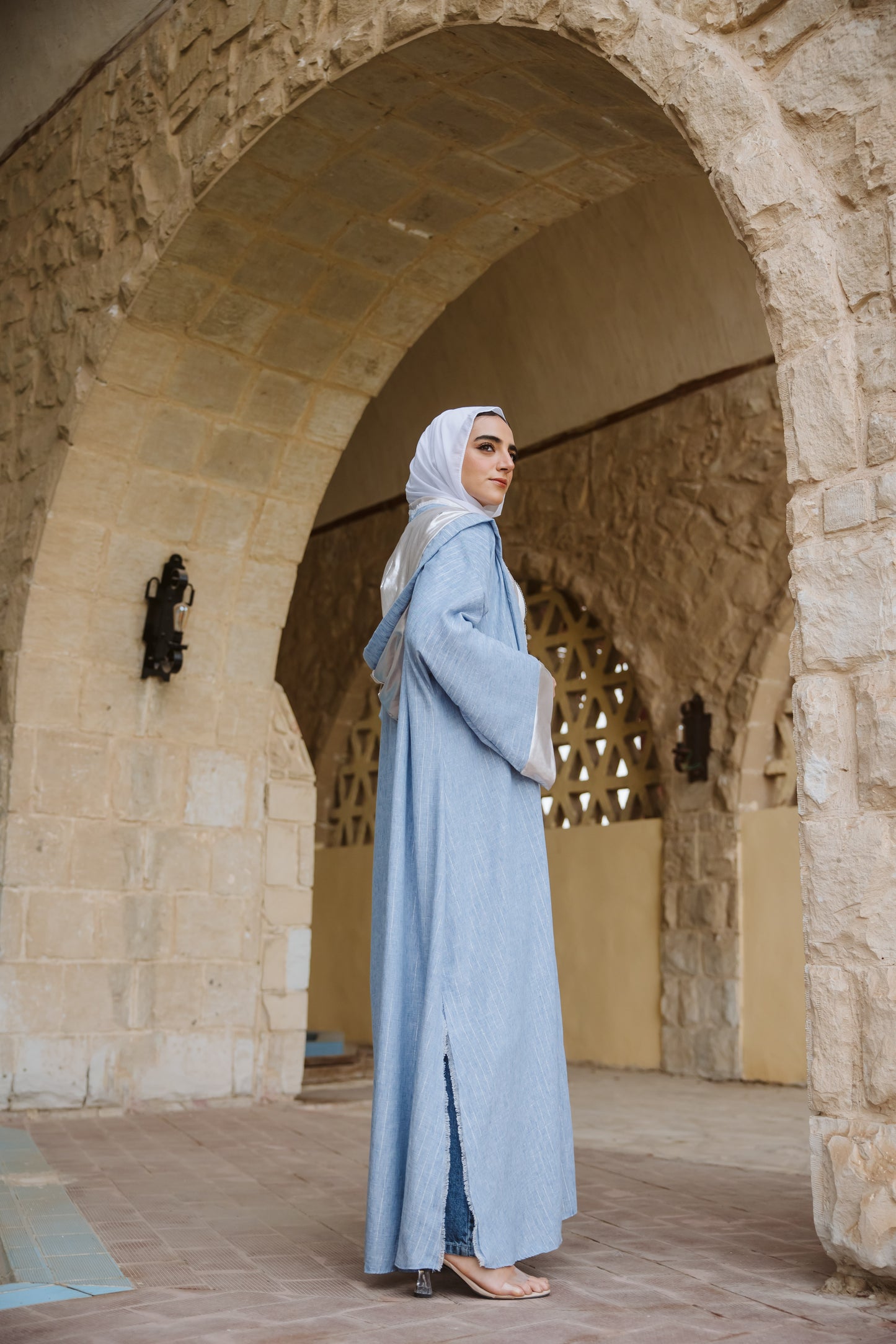 Azziza Linen Kaftan