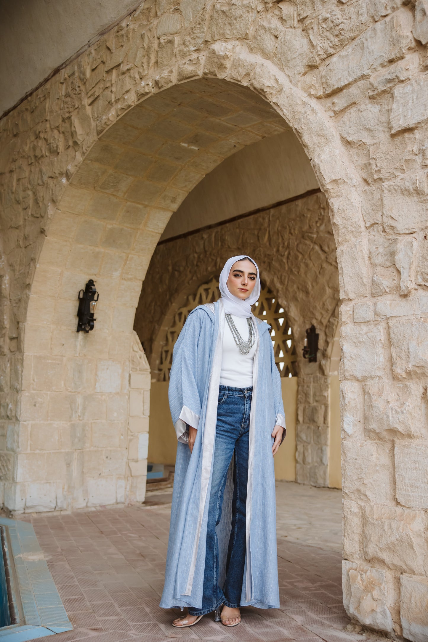Azziza Linen Kaftan
