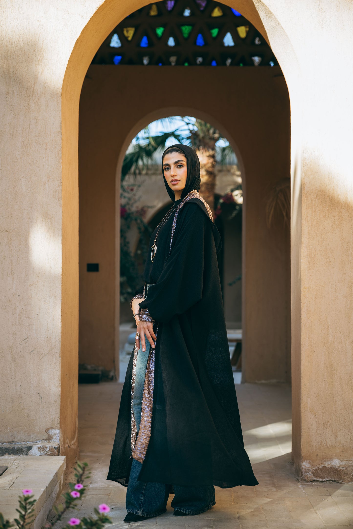 Layali Linen Kaftan