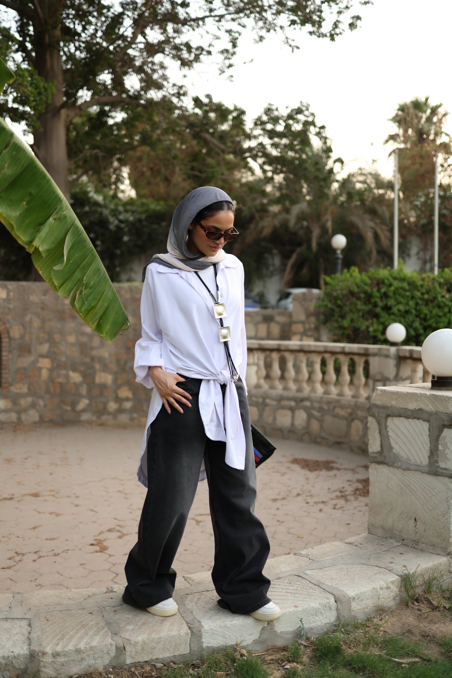 Puffy Sleeves Shirt in White