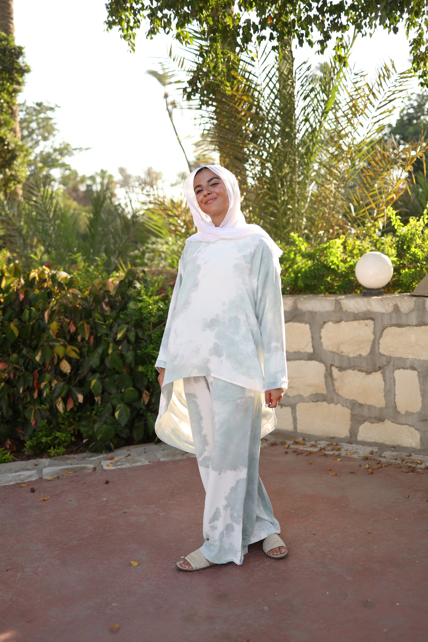 Back Drapee Tie Dye Set