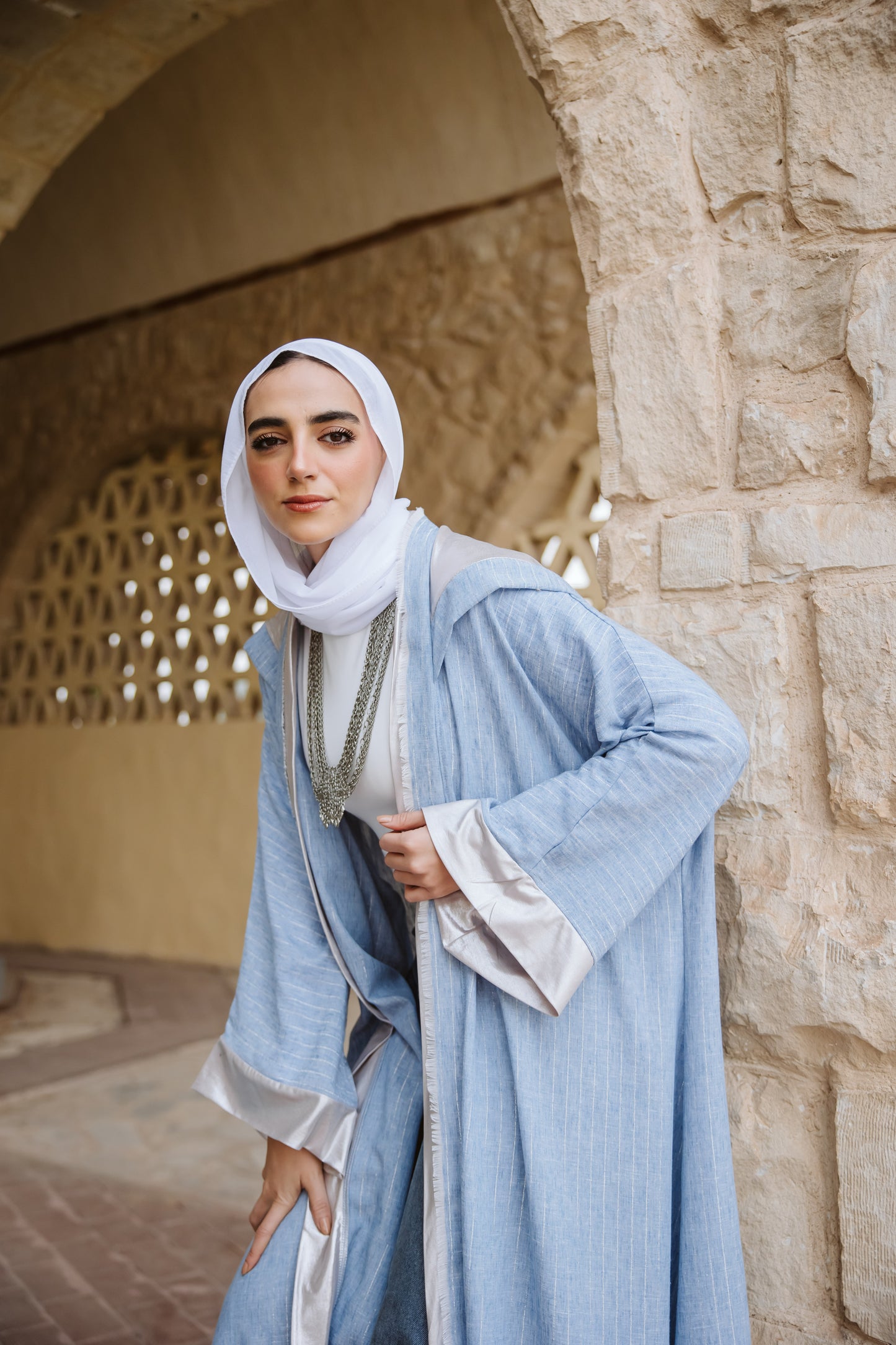 Azziza Linen Kaftan