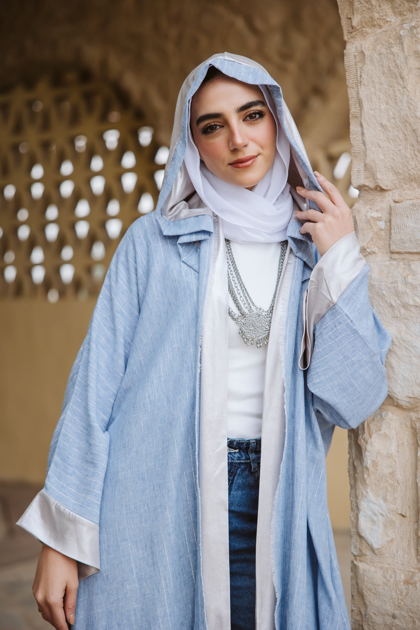 Azziza Linen Kaftan