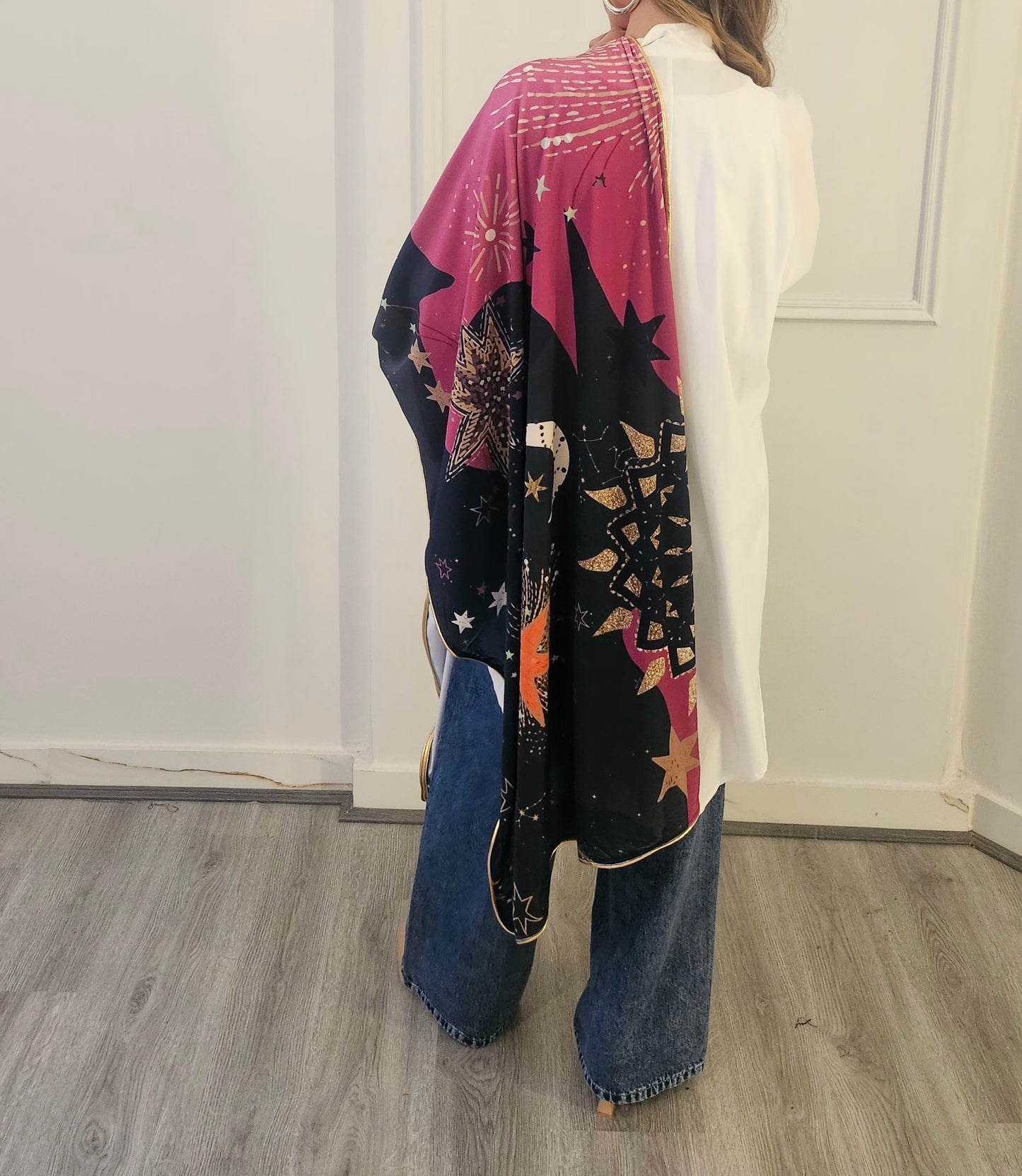 Starry printed Shawl