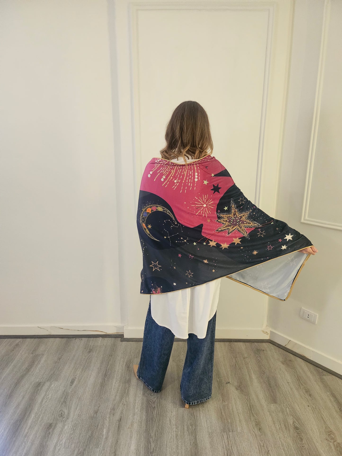 Starry printed Shawl
