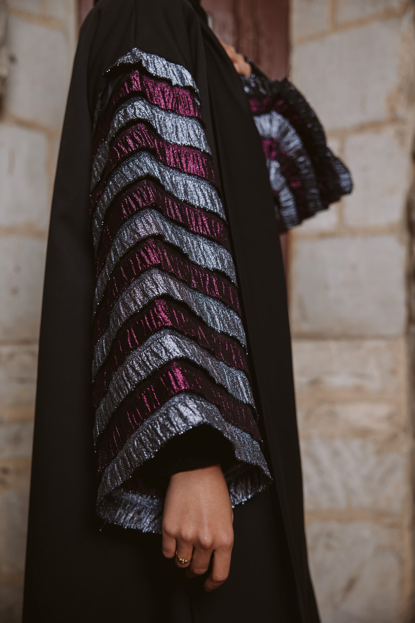 El sharkeya Spanish Sleeves Kaftan