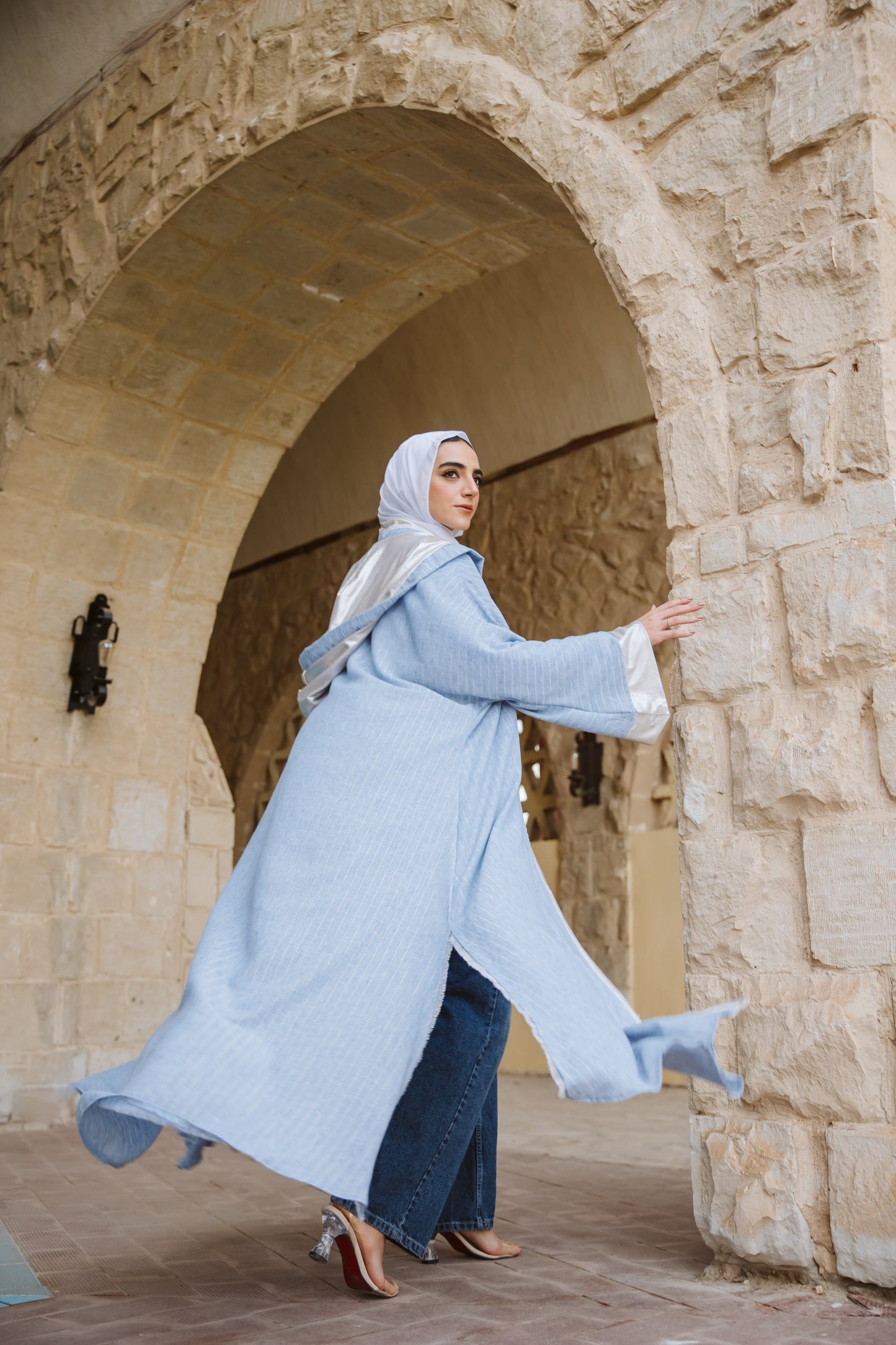 Azziza Linen Kaftan