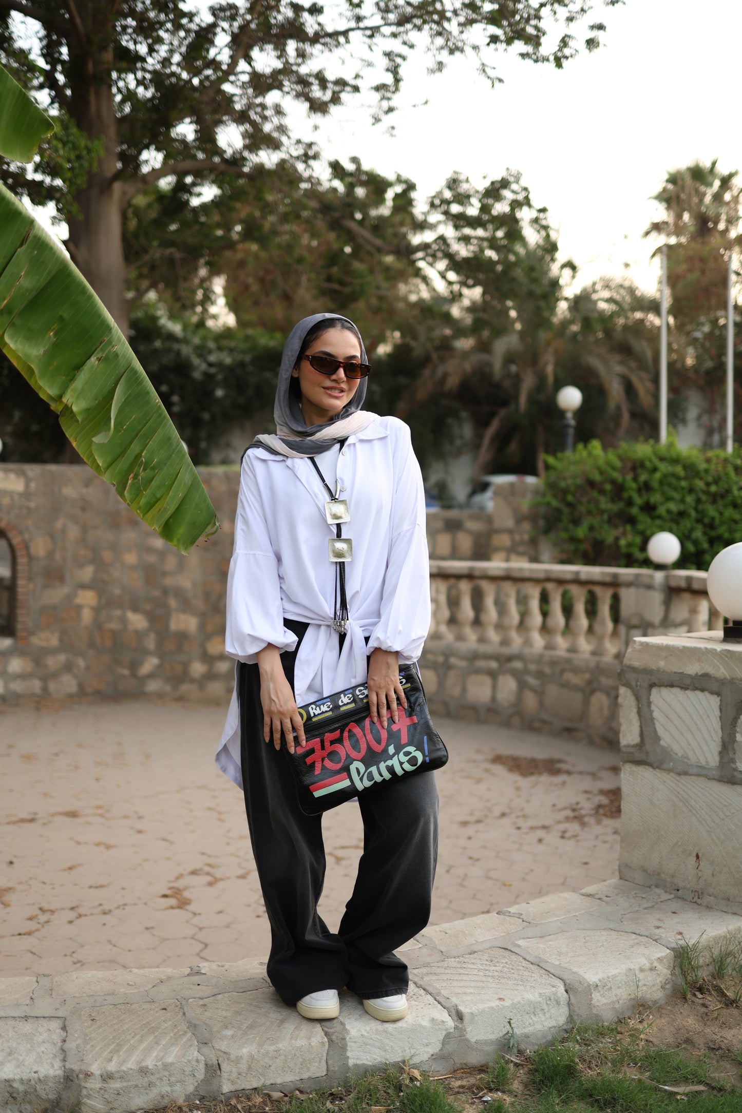 Puffy Sleeves Shirt in White