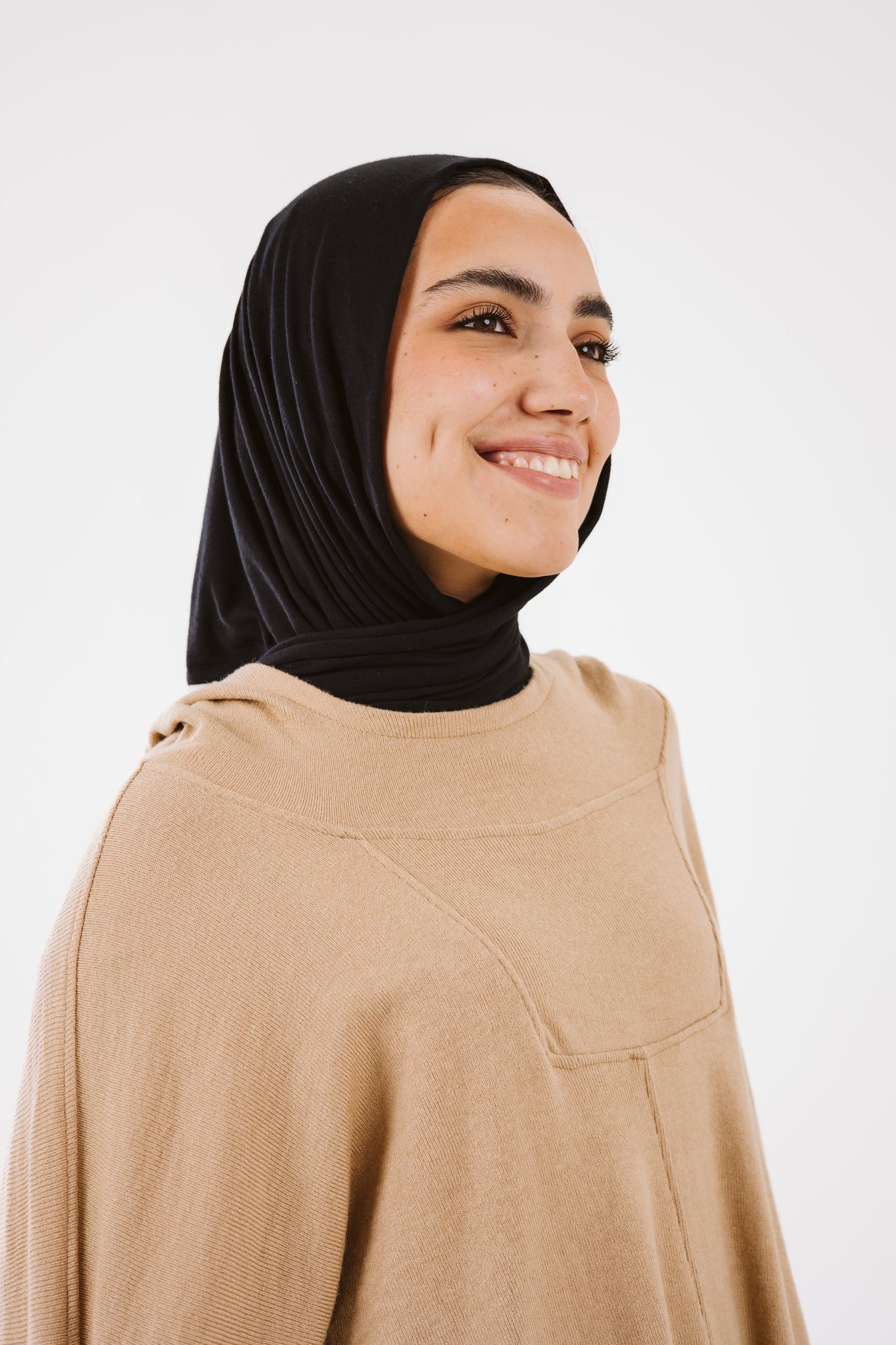 Arm Strings Comfy Wool Set in Beige