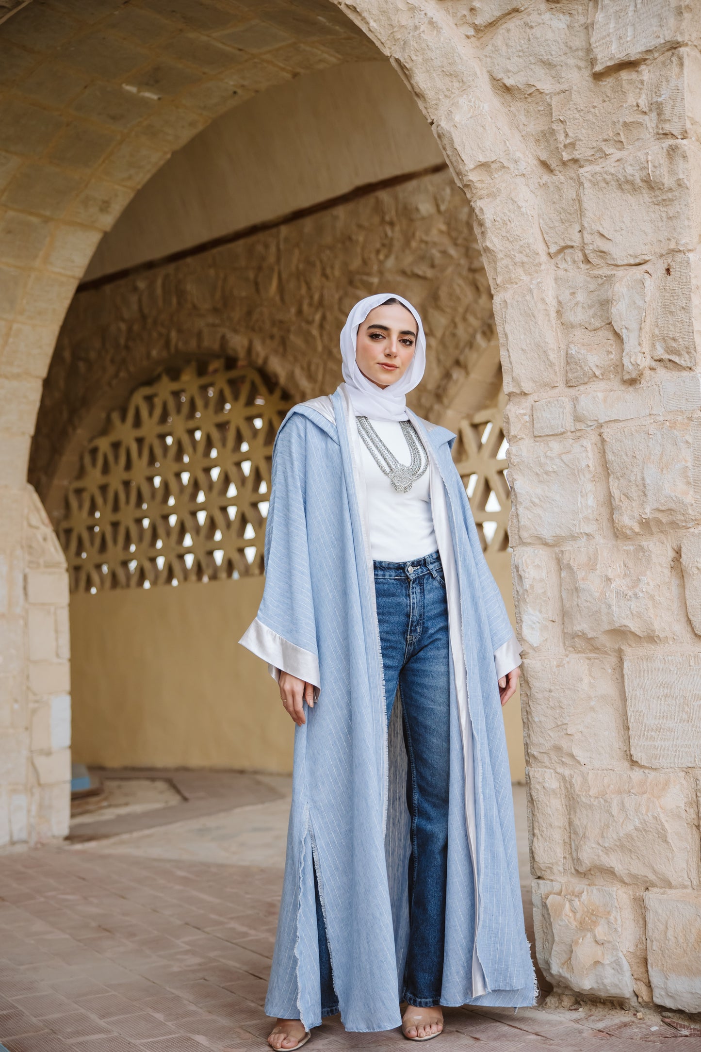 Azziza Linen Kaftan