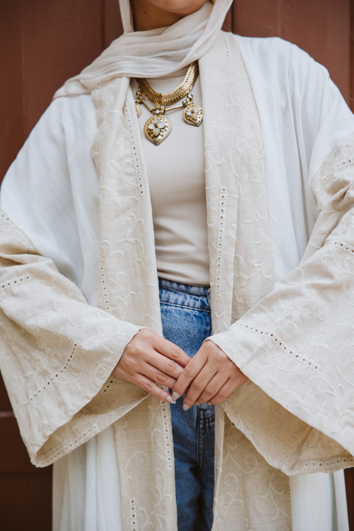 Zahra Linen Kimono