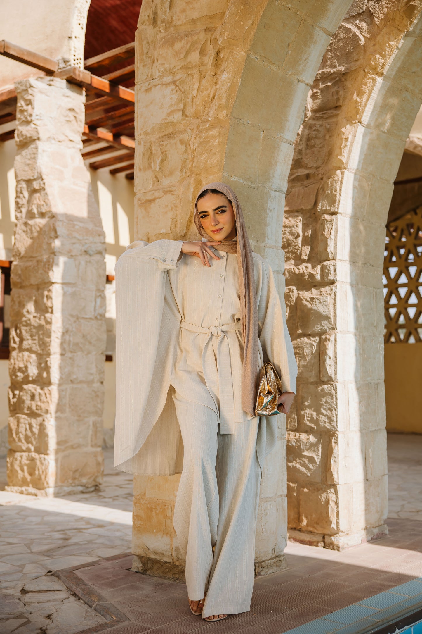 Farida Linen Set