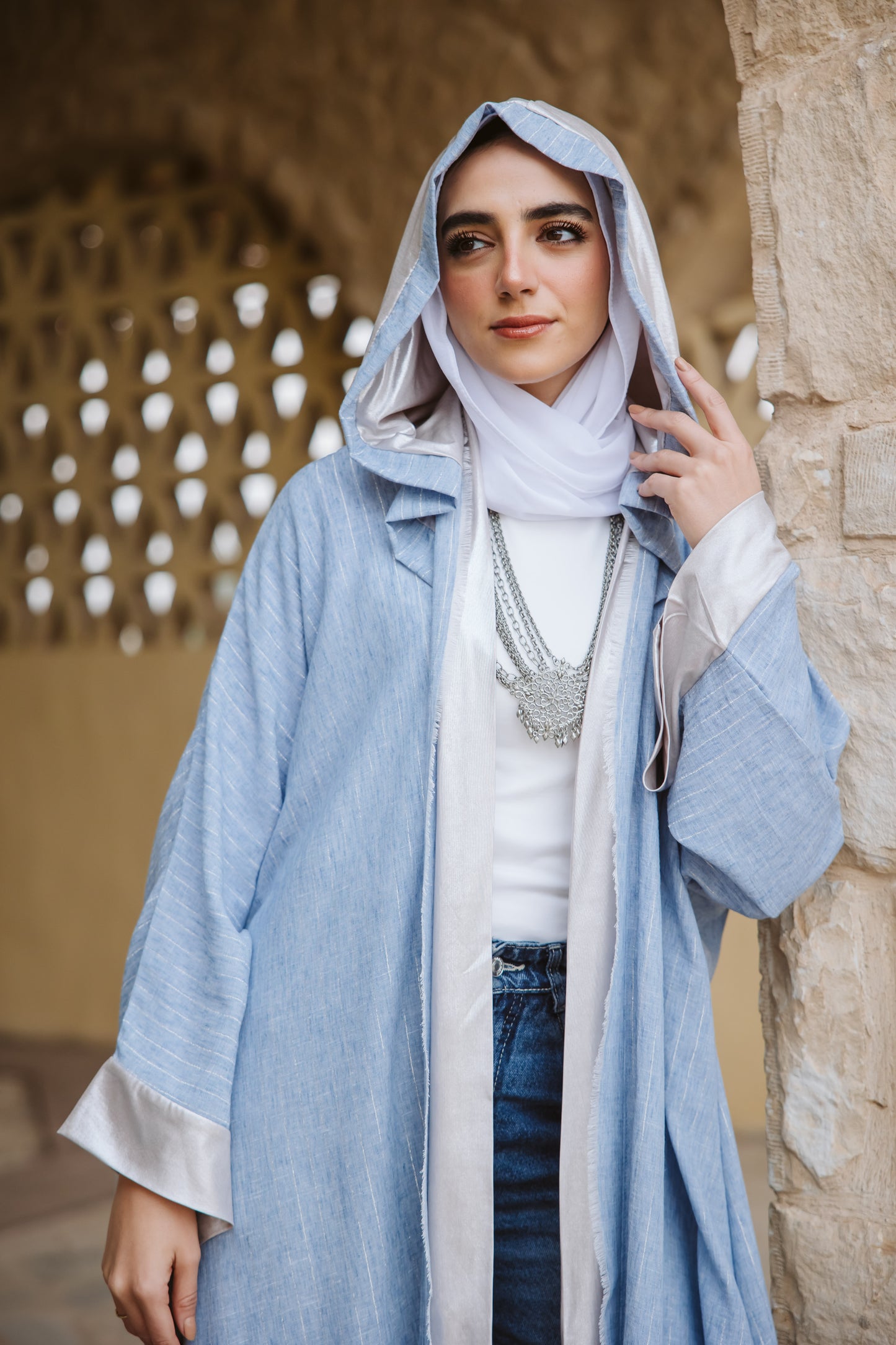 Azziza Linen Kaftan