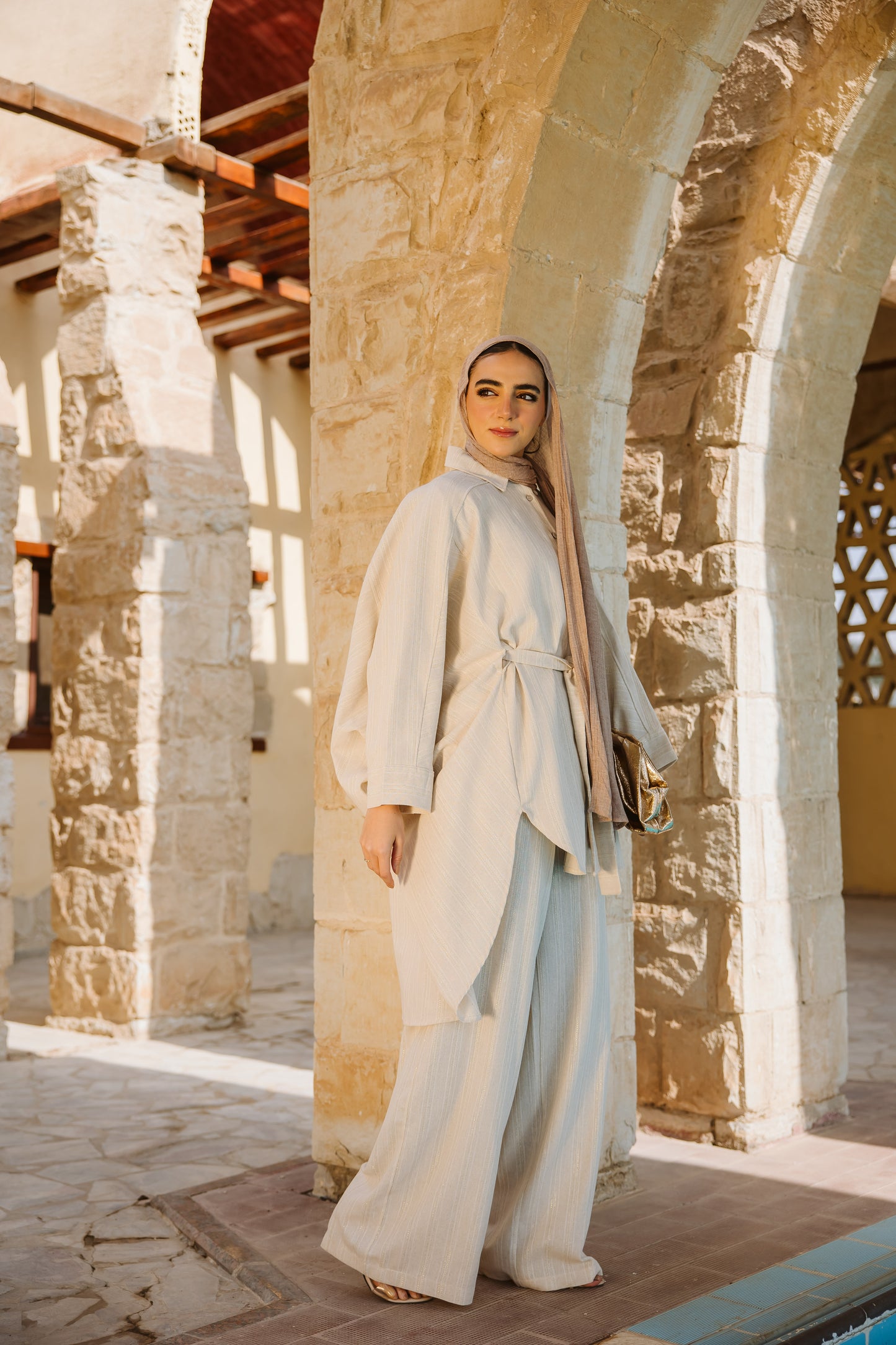 Farida Linen Set