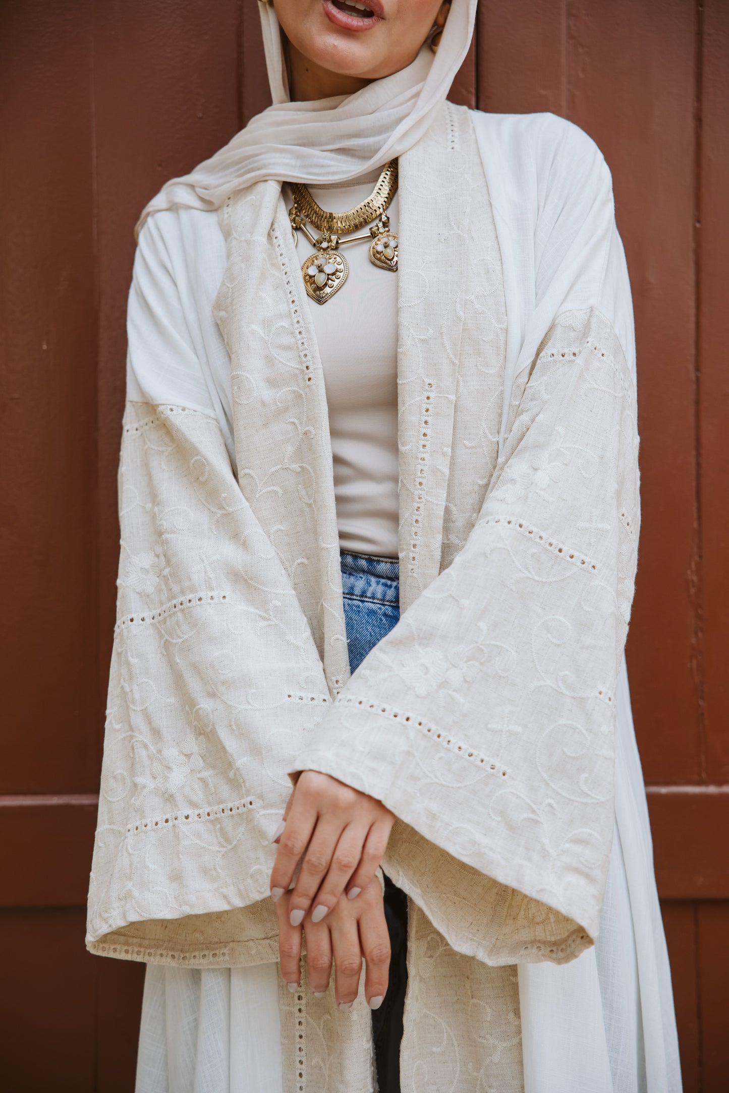 Zahra Linen Kimono