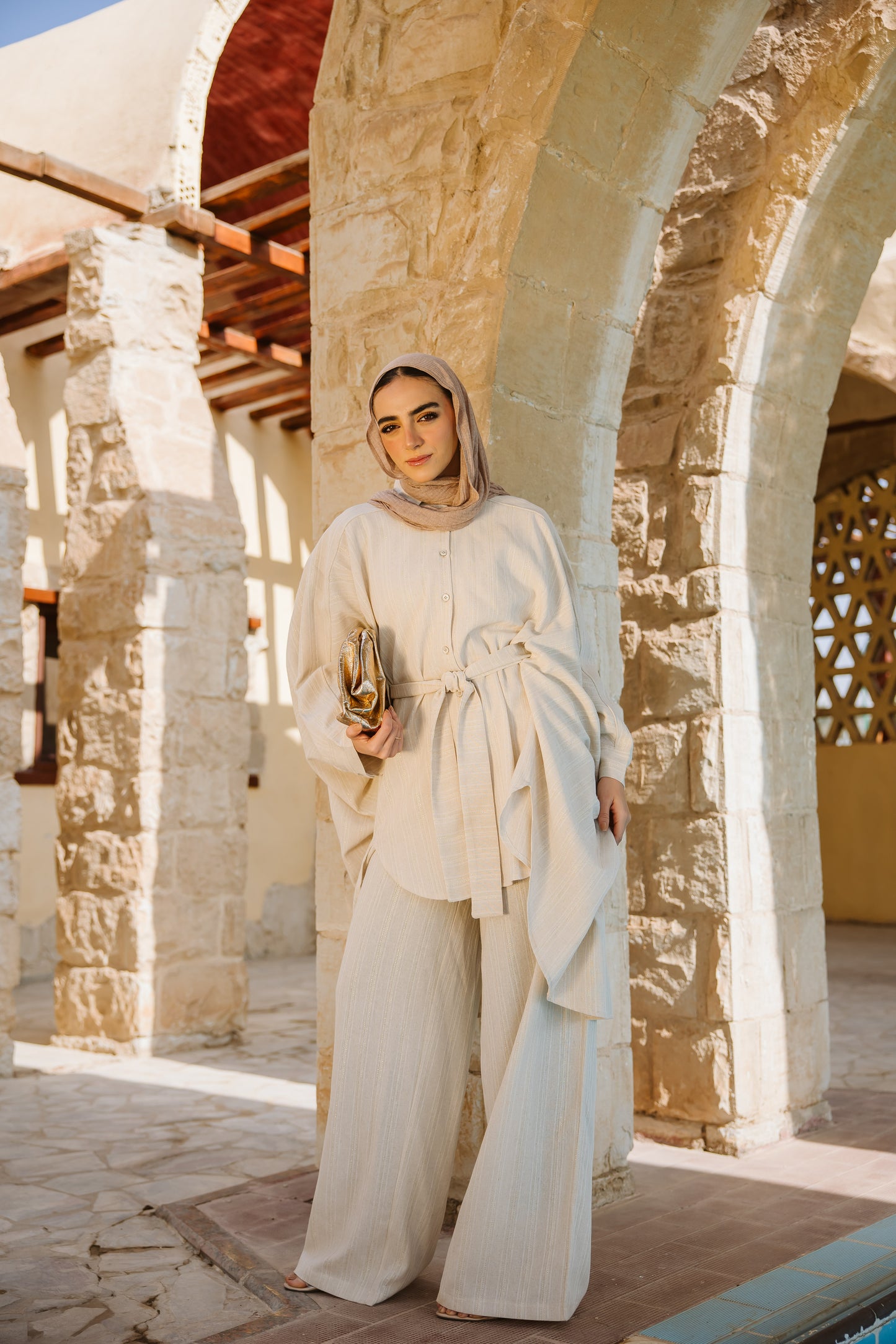 Farida Linen Set