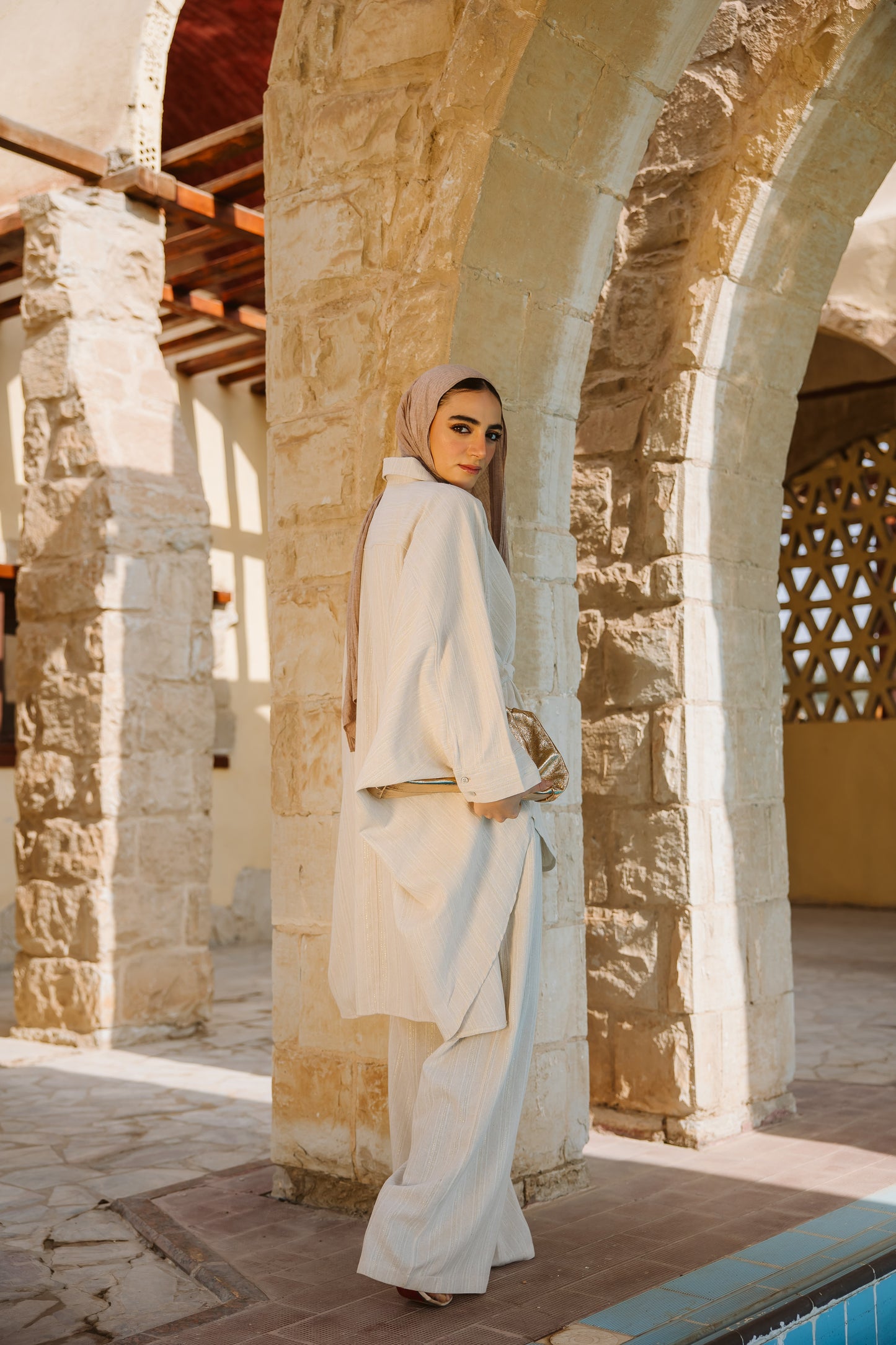 Farida Linen Set