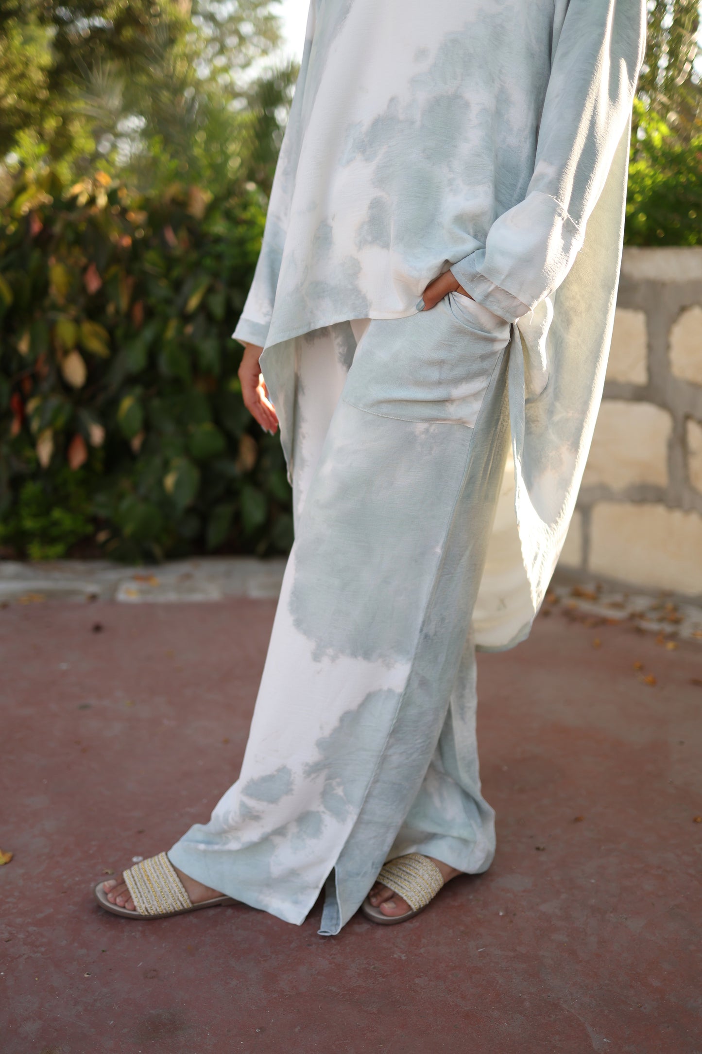 Back Drapee Tie Dye Set