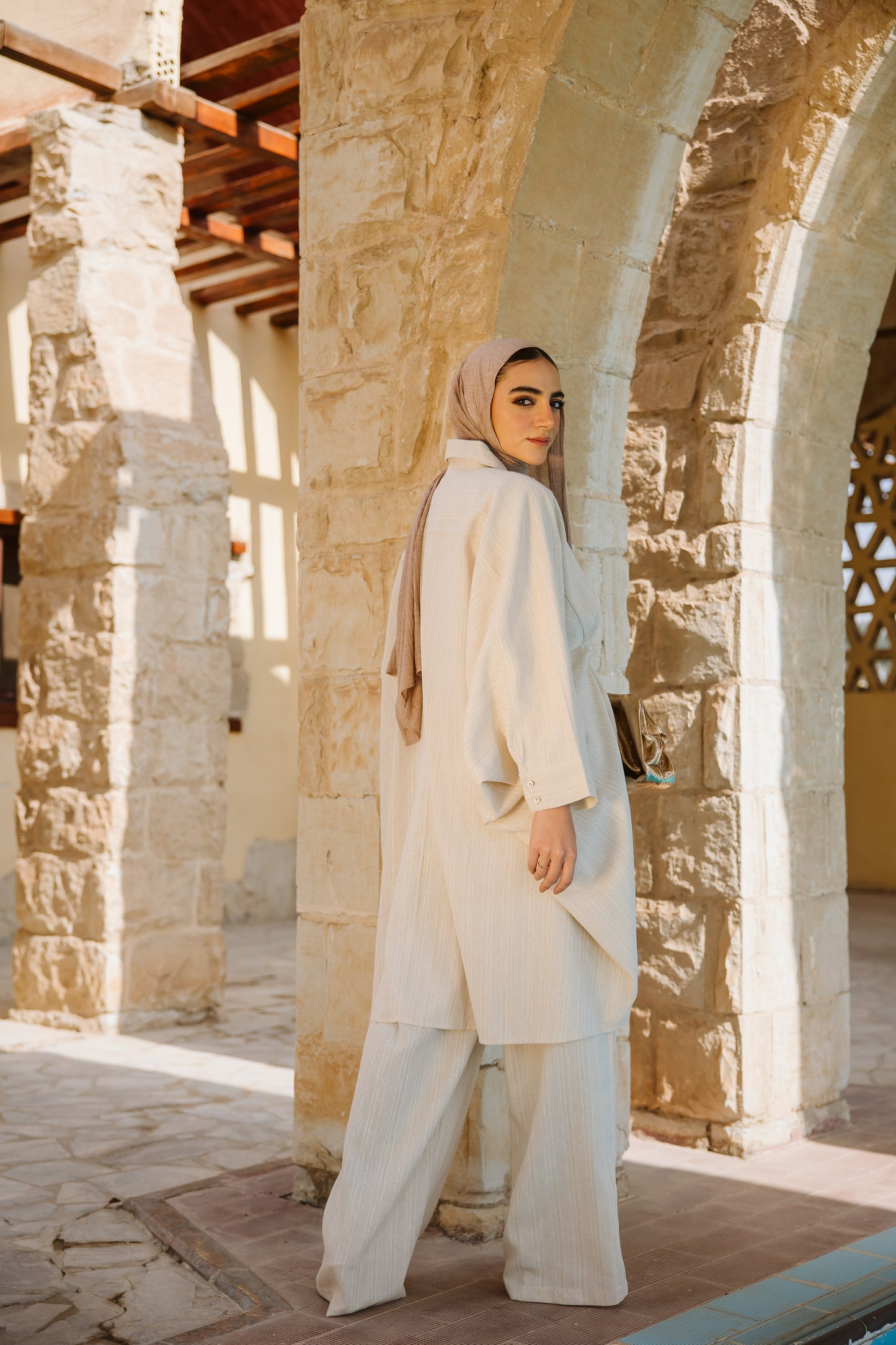 Farida Linen Set