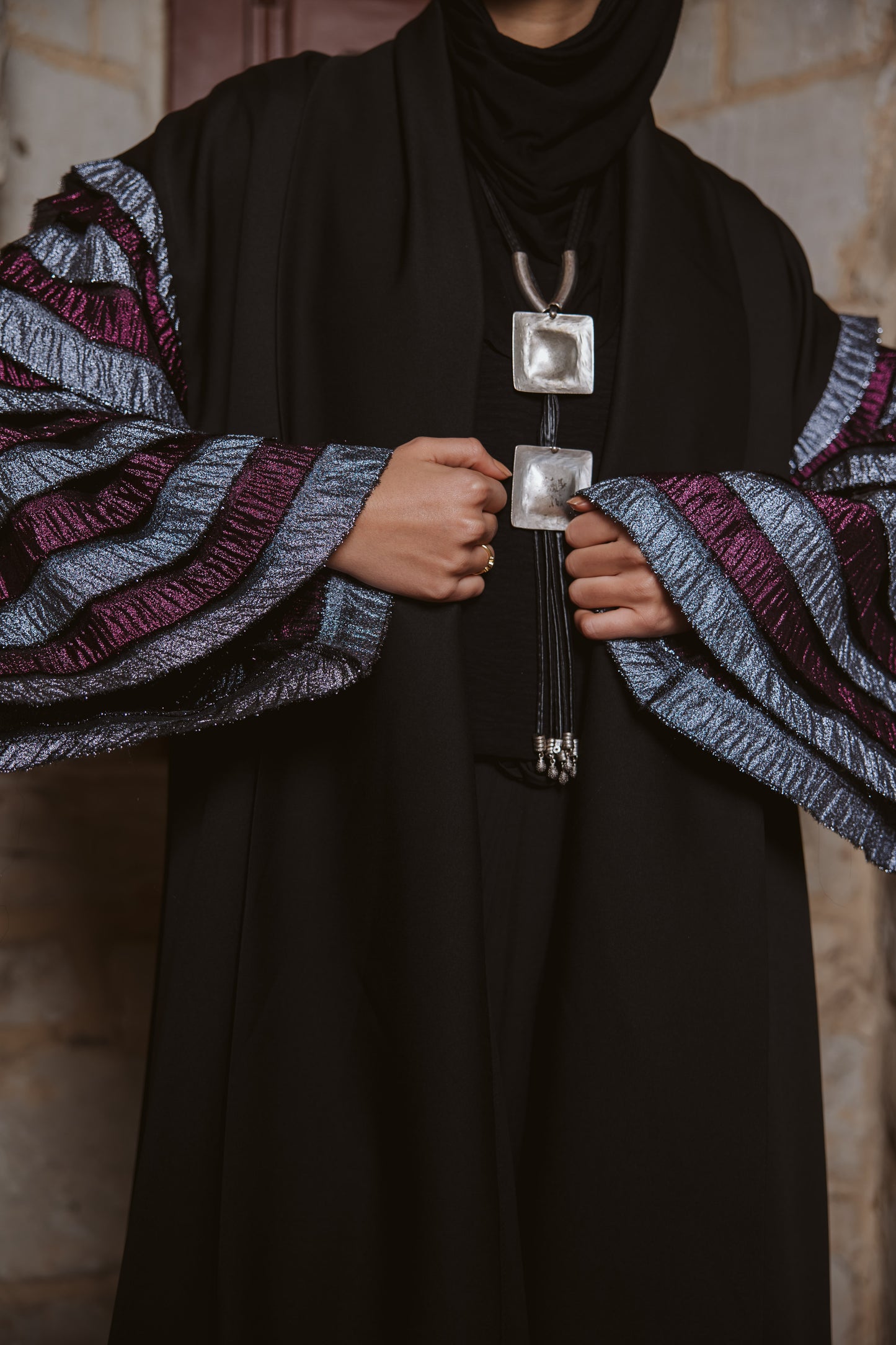 El sharkeya Spanish Sleeves Kaftan