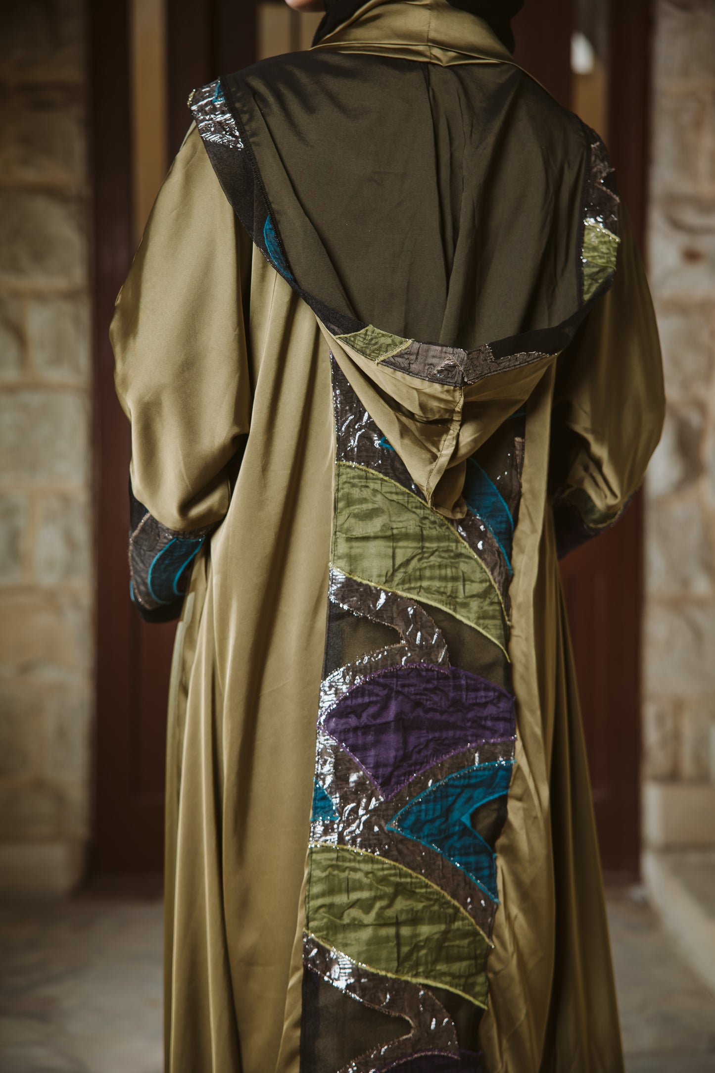 Karam Kaftan in Olive