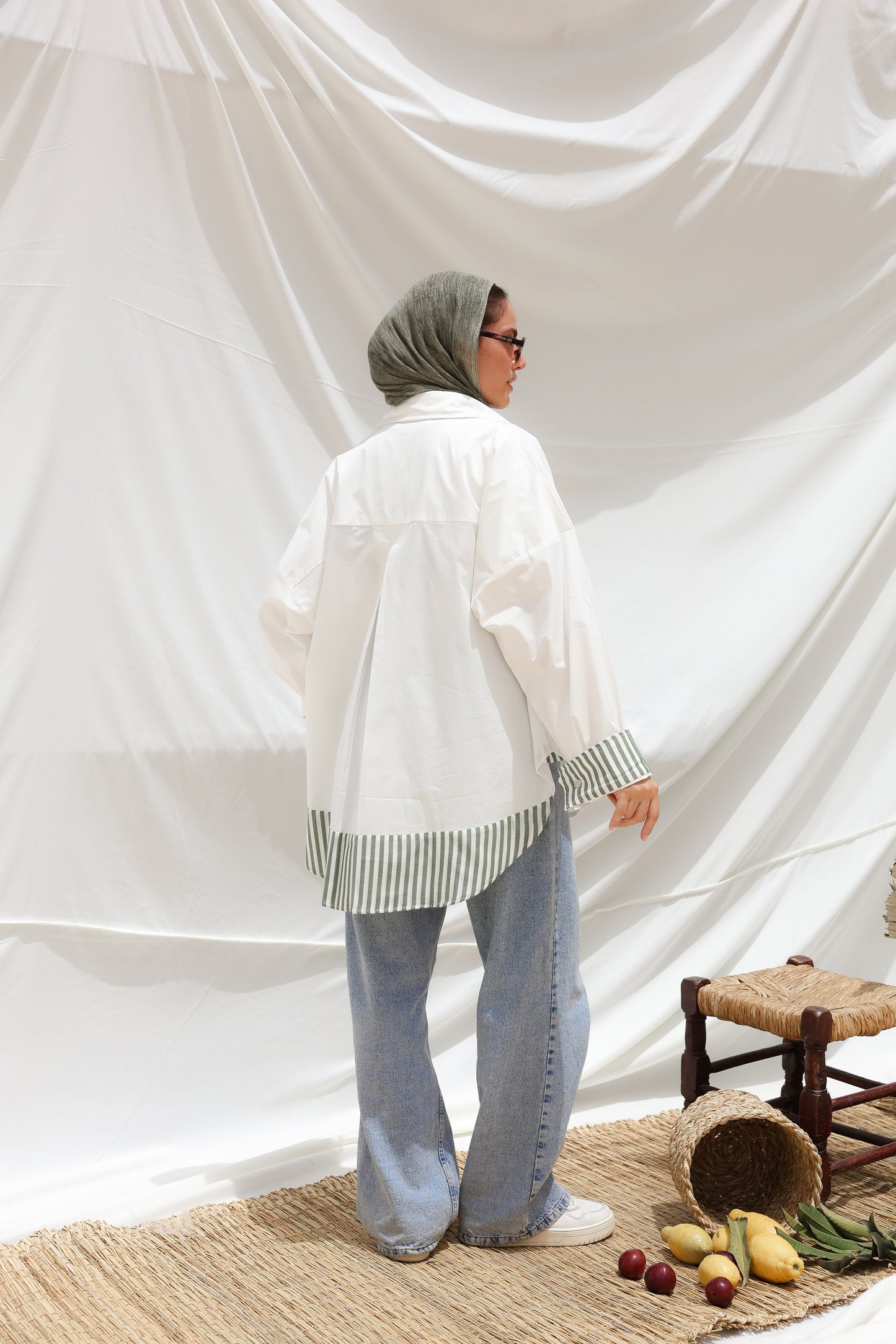 The Sage Stripes Shirt