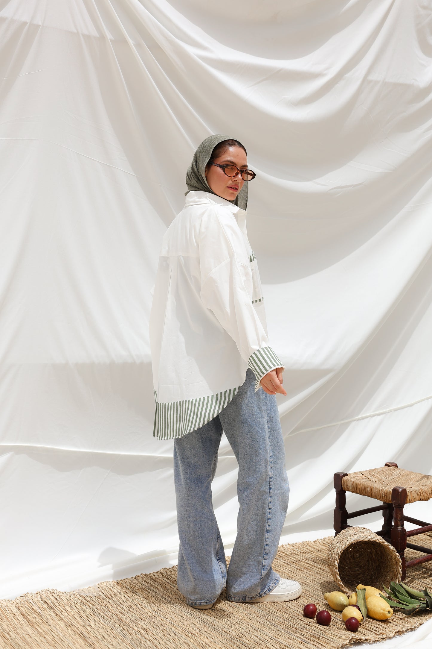 The Sage Stripes Shirt