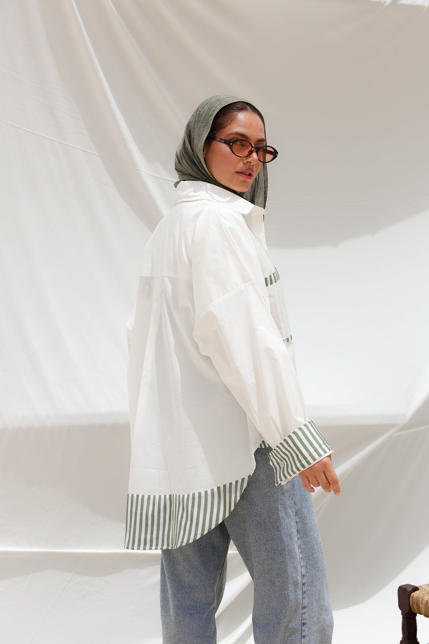 The Sage Stripes Shirt