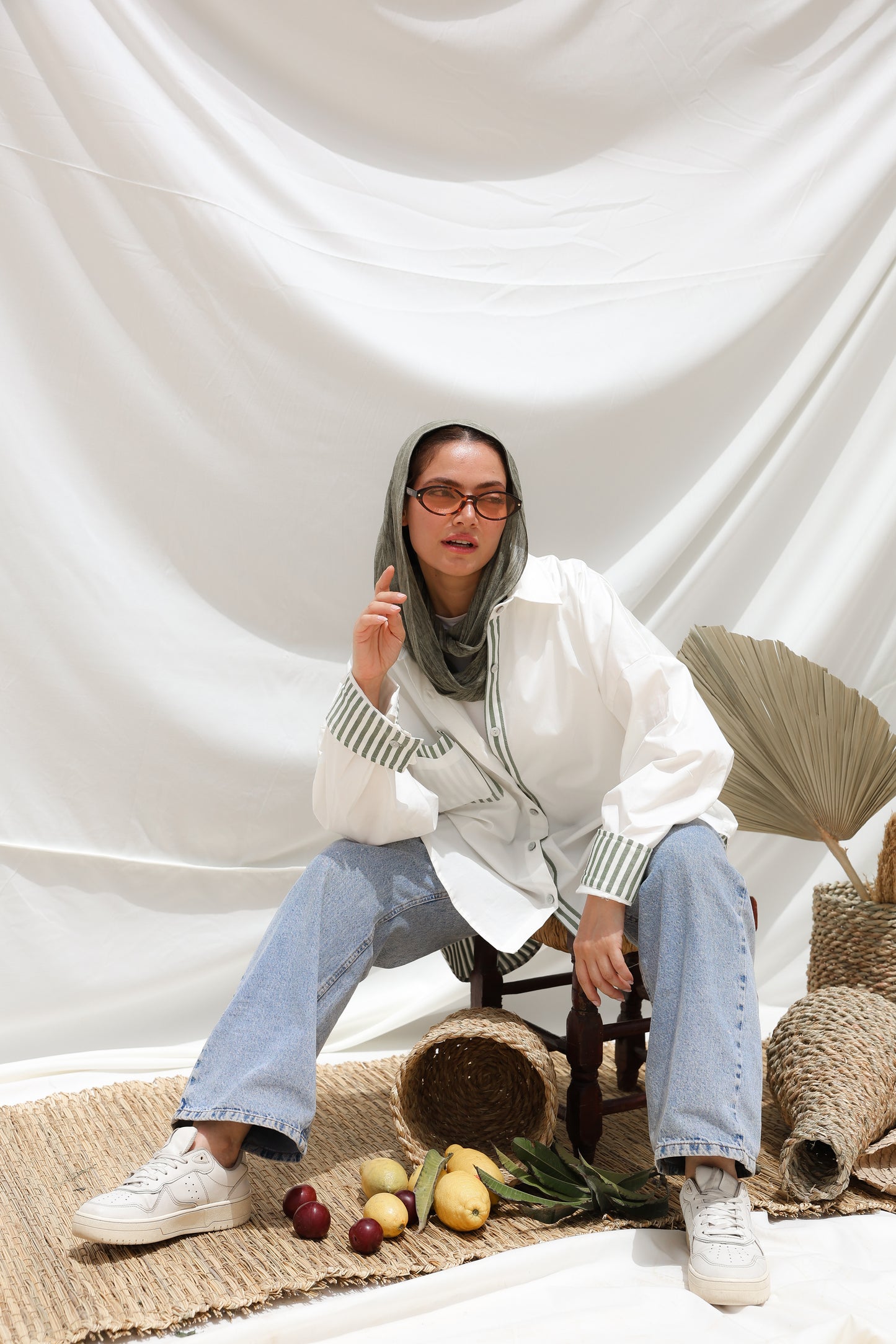The Sage Stripes Shirt