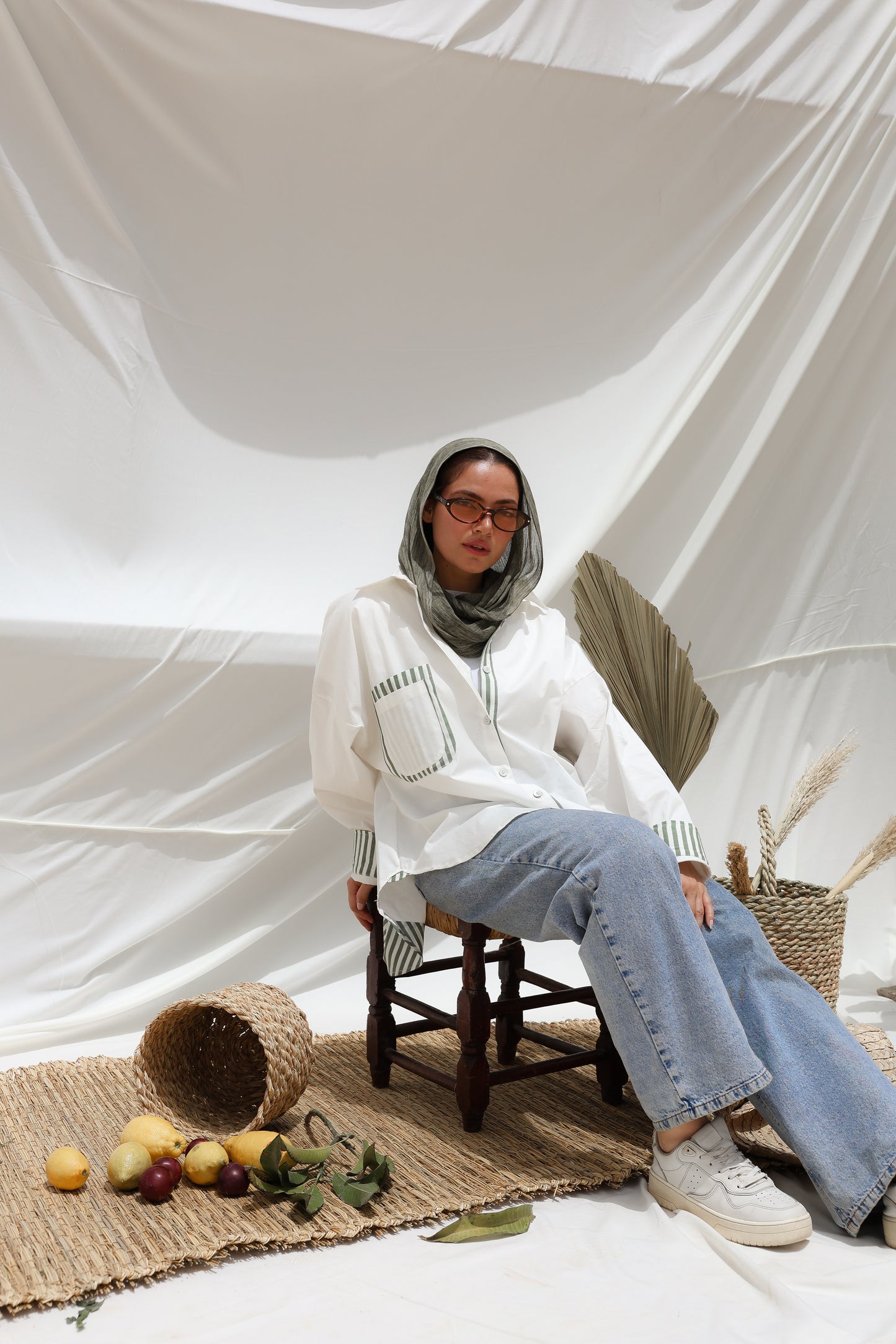 The Sage Stripes Shirt