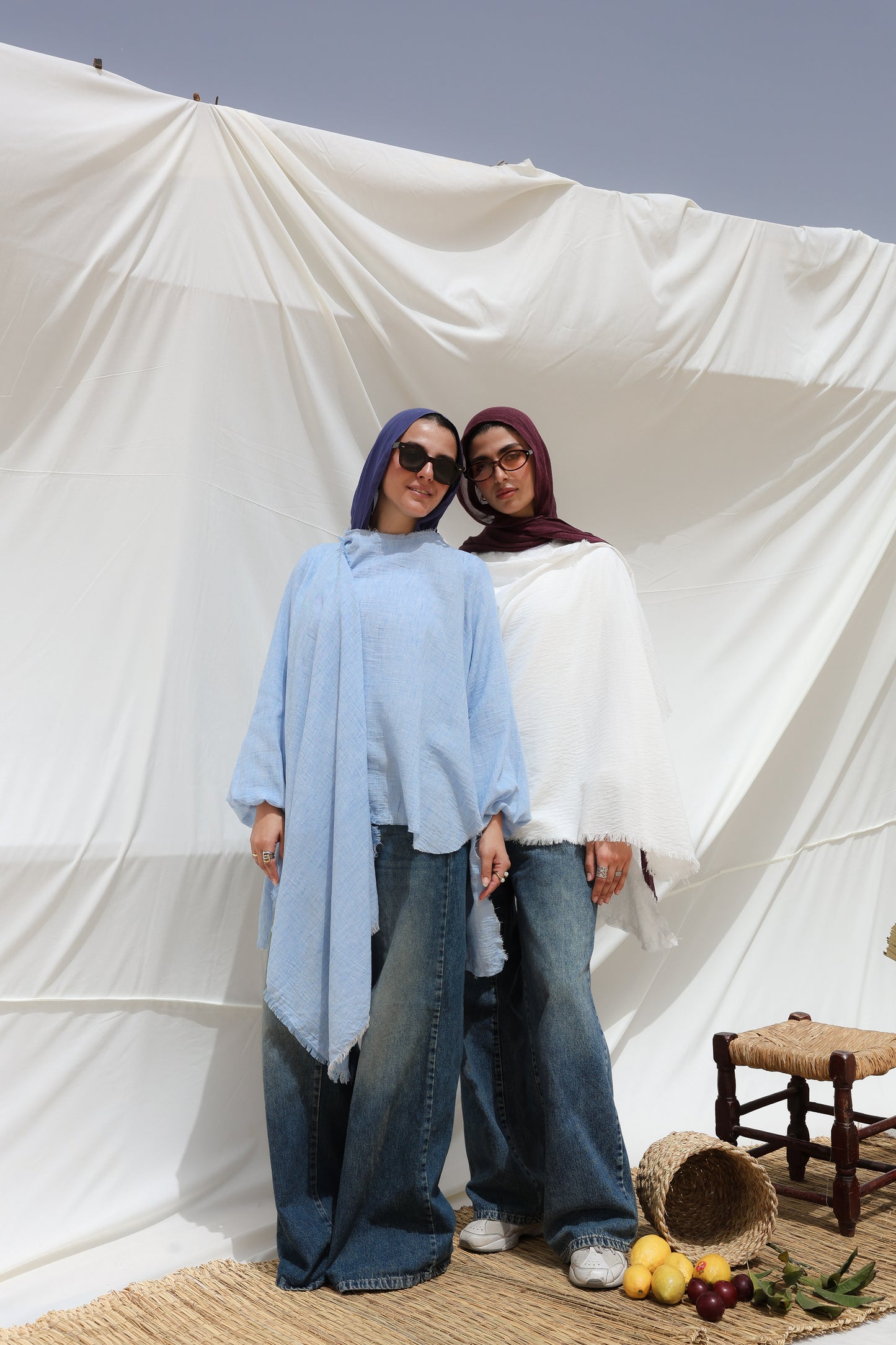 The Move Top in Baby Blue