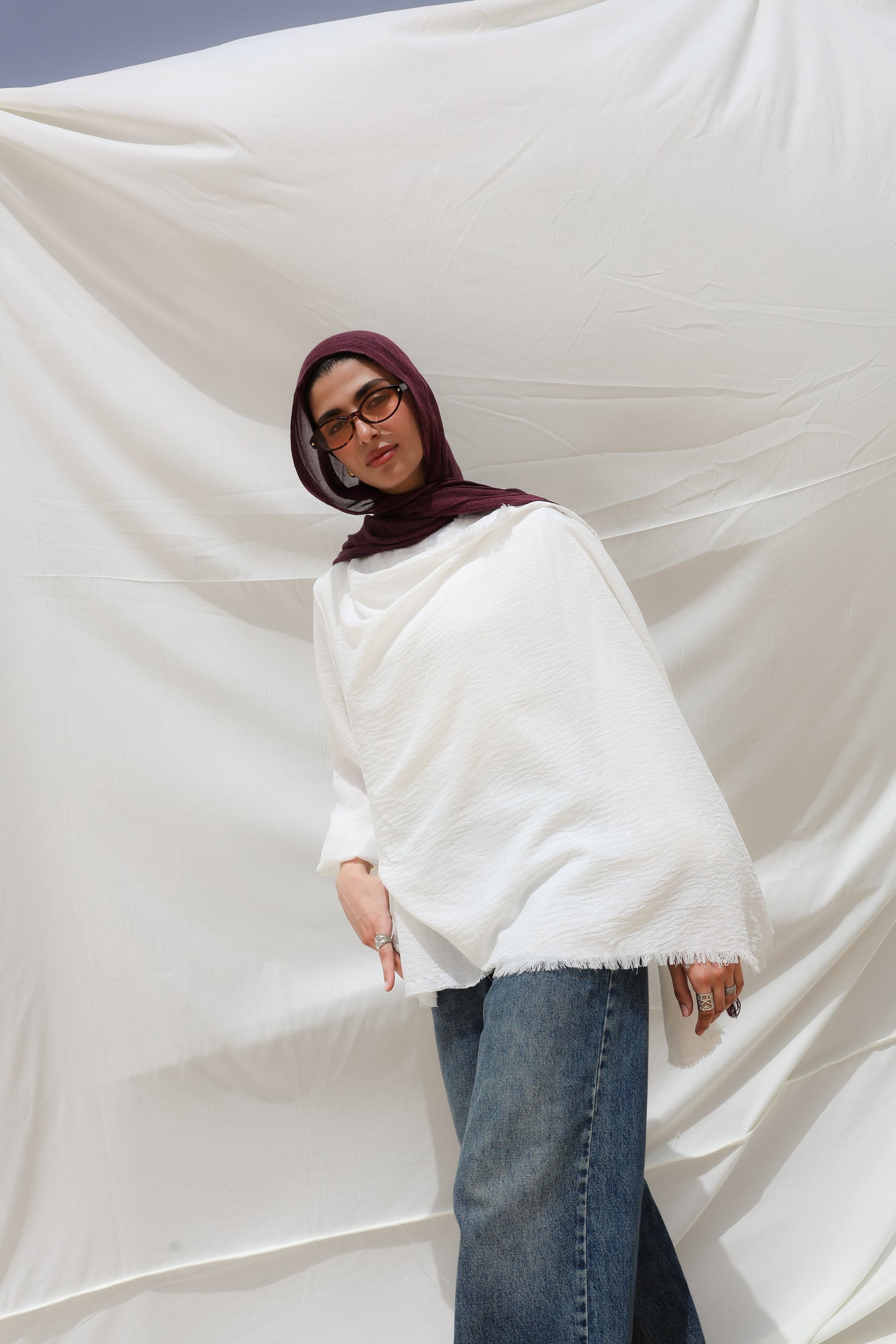 The Move Top in White