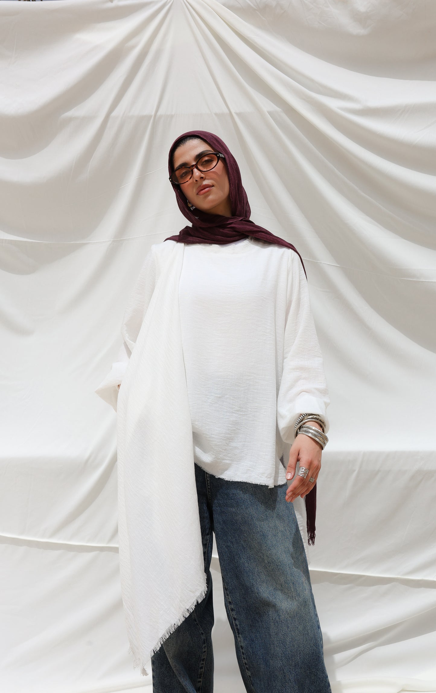 The Move Top in White