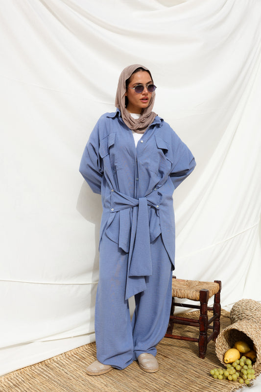 The Sash Set in Blue