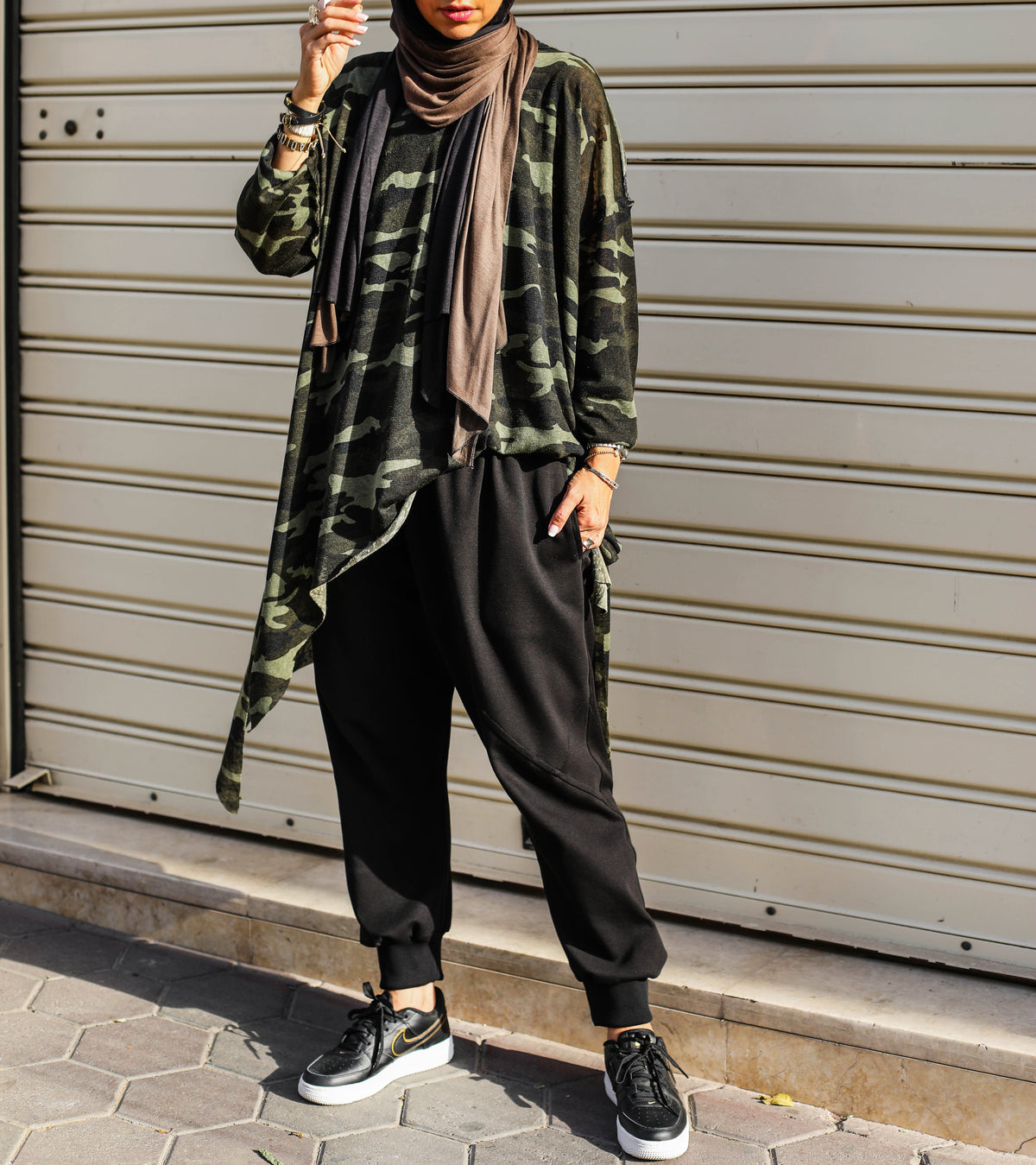 Relaxed Joggers pants in Black