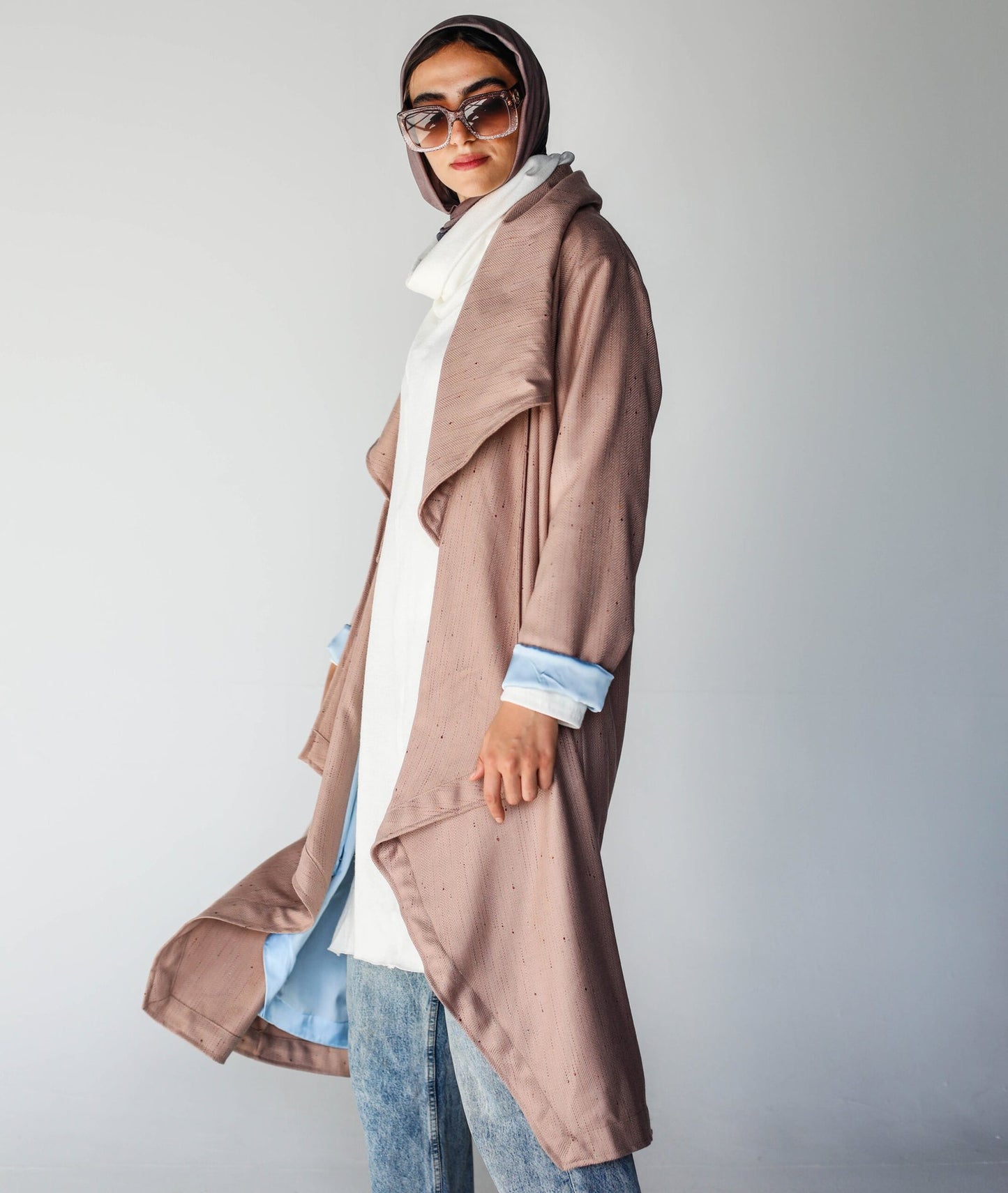 Trench Coat in Beige