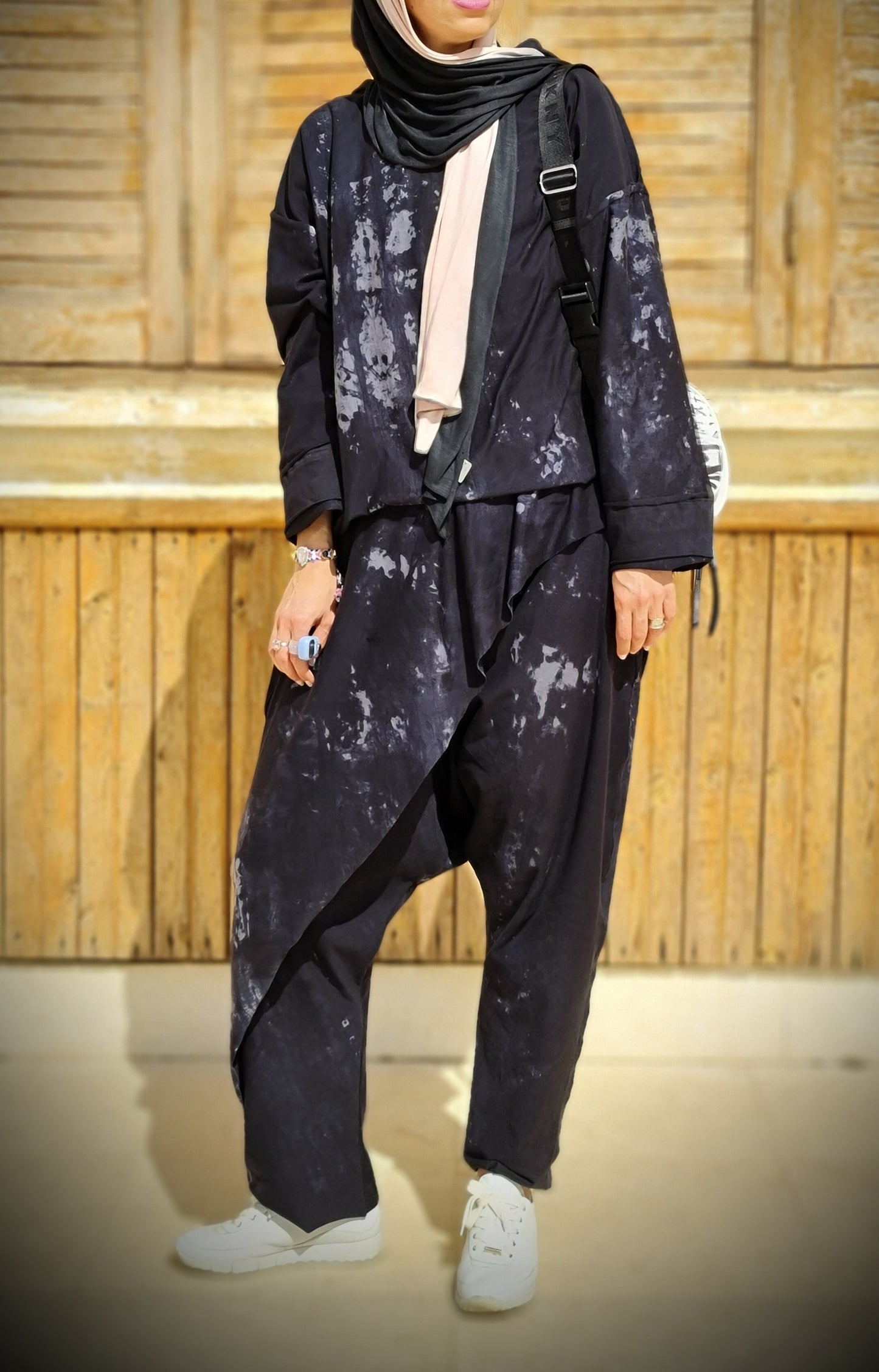 Tie Dye Sherwal Pants