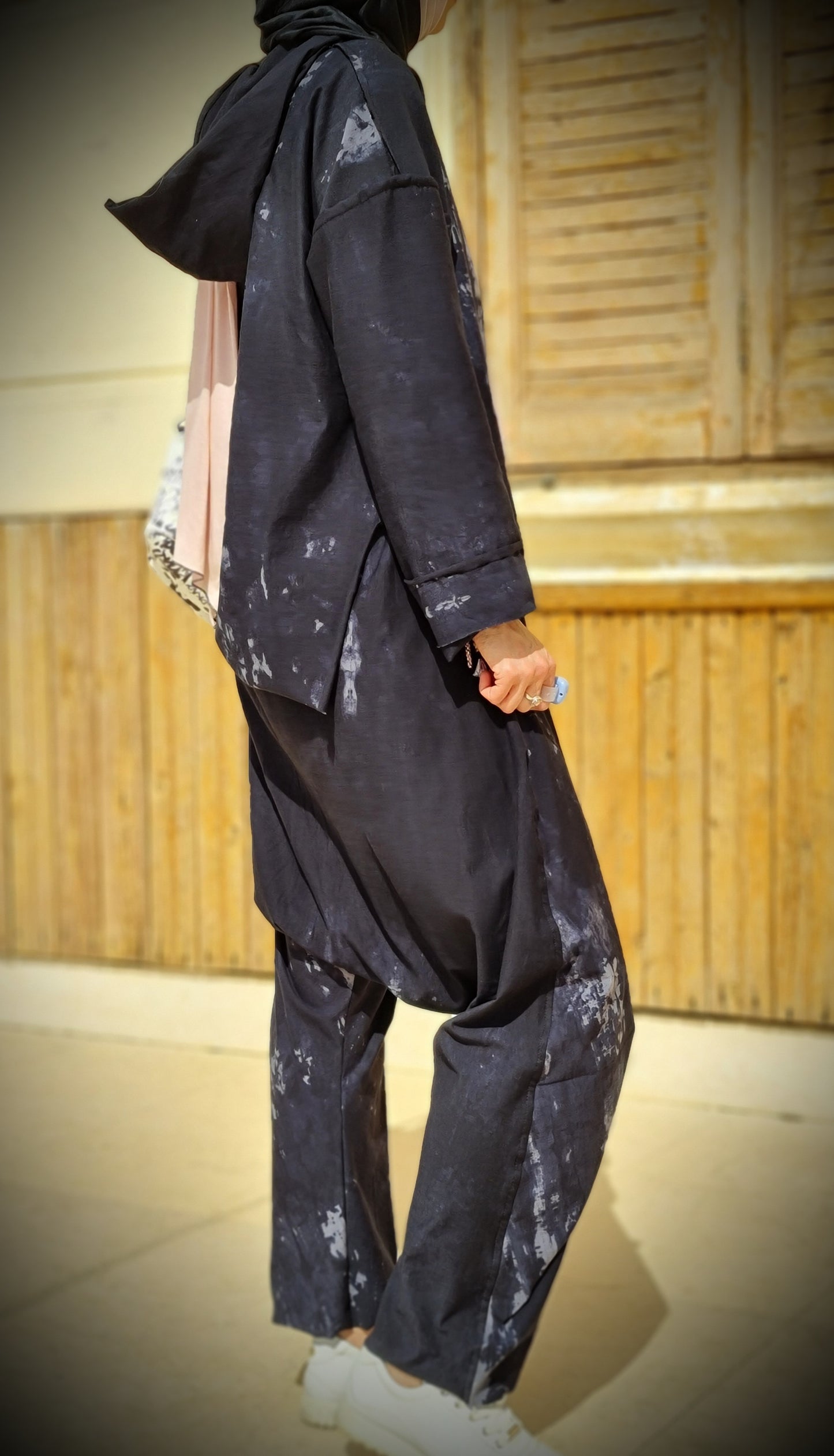 Tie Dye Sherwal Pants