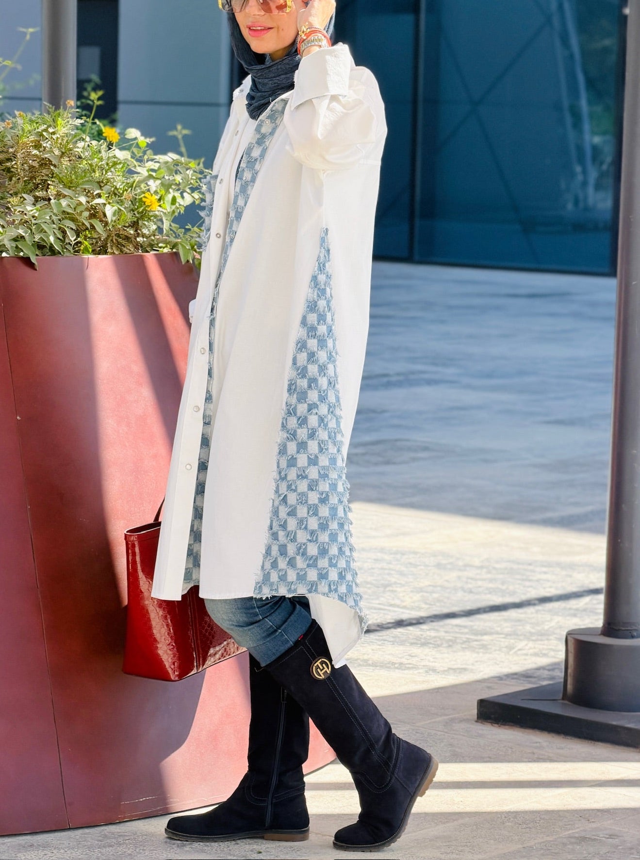 The Patch Denim Shirt