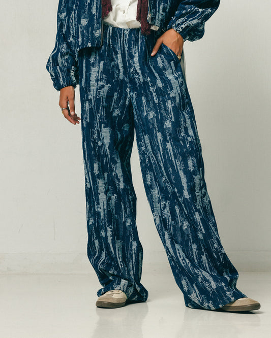 Brushstroke Denim Pants