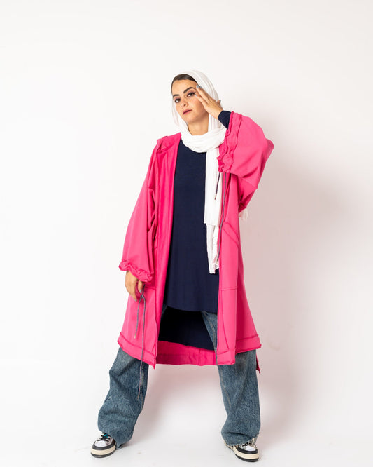 Stitch Milton jacket in Pink